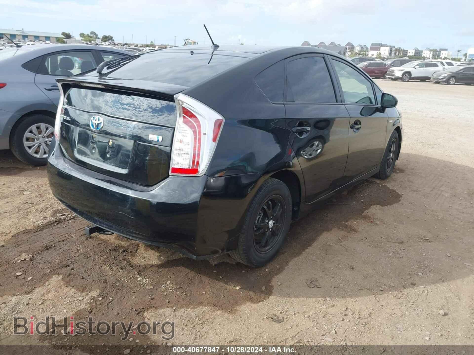 2014 TOYOTA PRIUS - VIN: JTDKN3DU4E0393100 - Фото 4