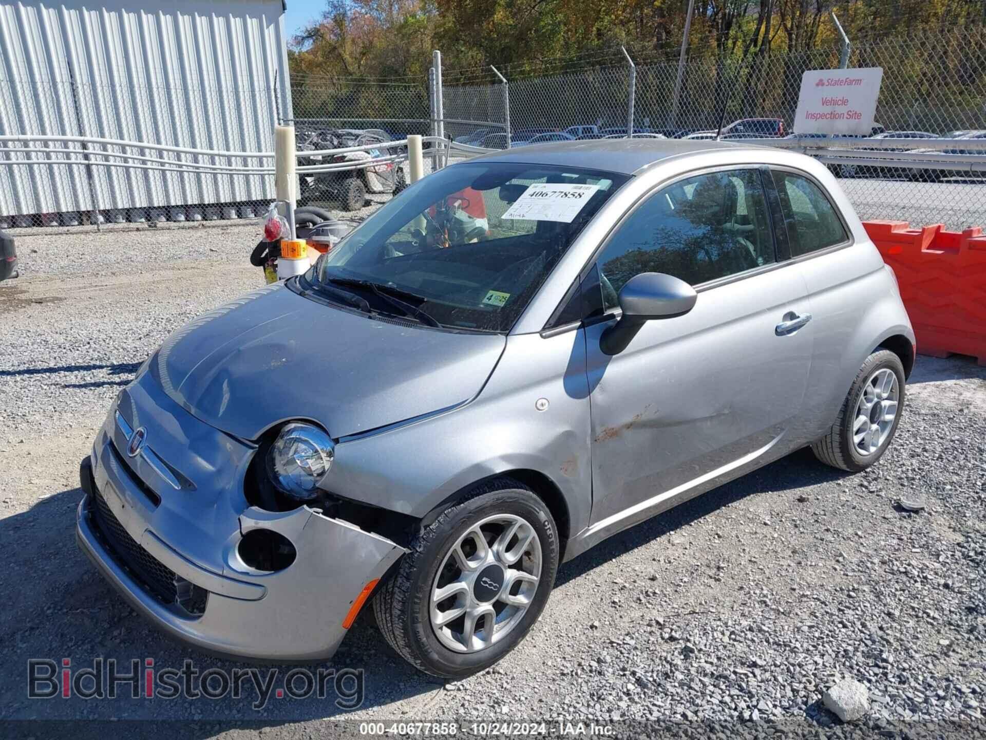 2015 FIAT 500 - VIN: 3C3CFFAR7FT594324 - Photo 2