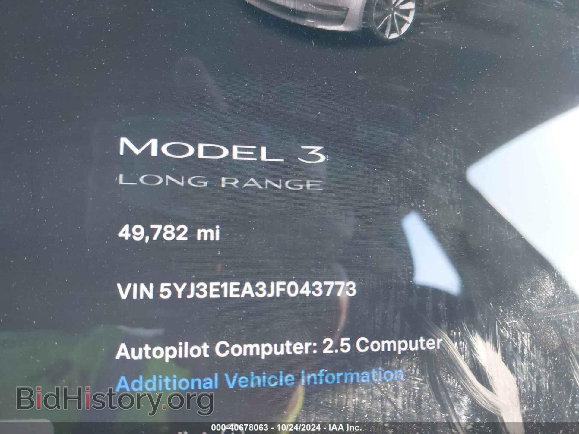 2018 TESLA MODEL 3 - VIN: 5YJ3E1EA3JF043773 - Фото 7
