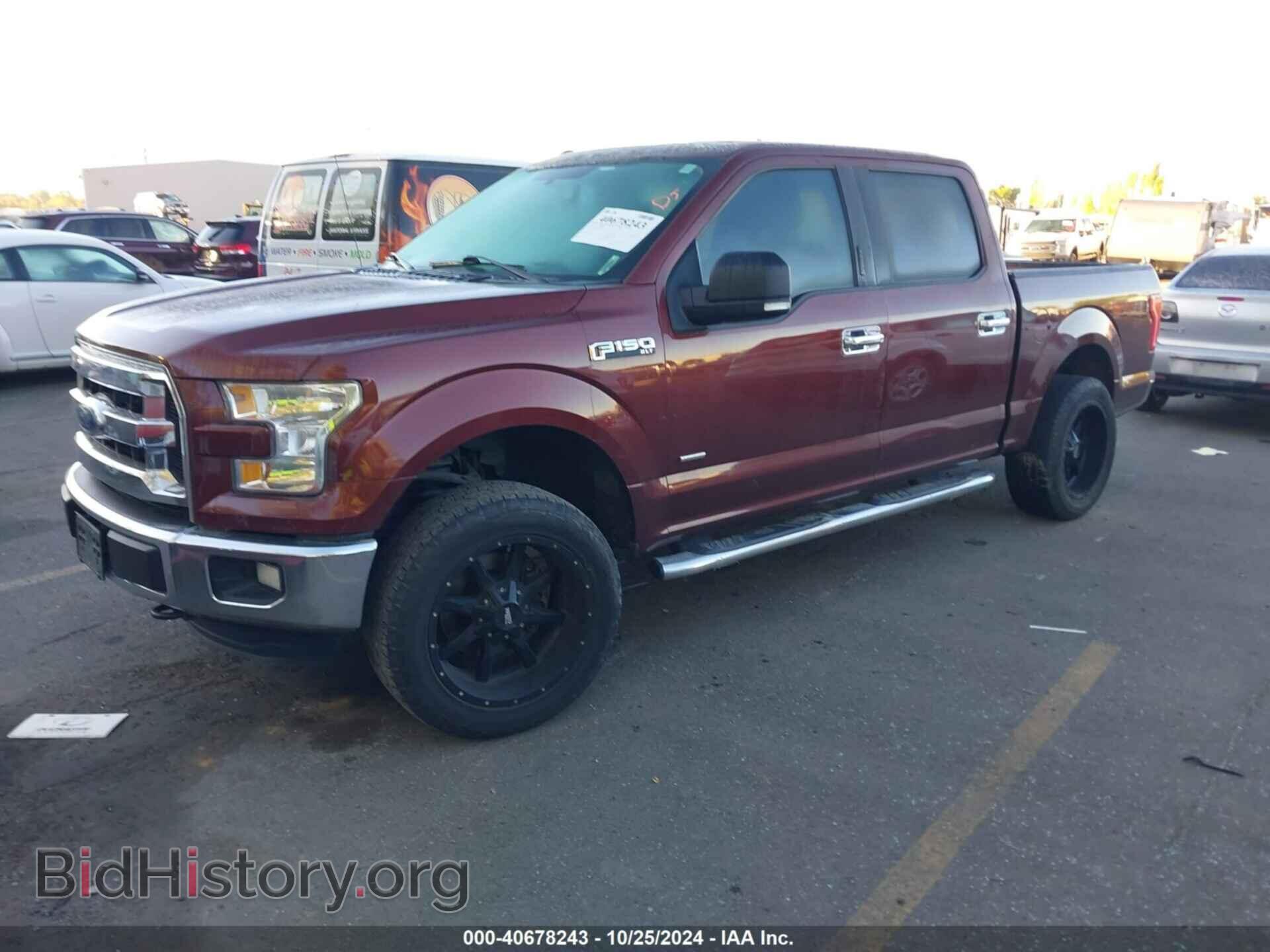 2015 FORD F-150 - VIN: 1FTEW1EG0FFB09483 - Фото 2