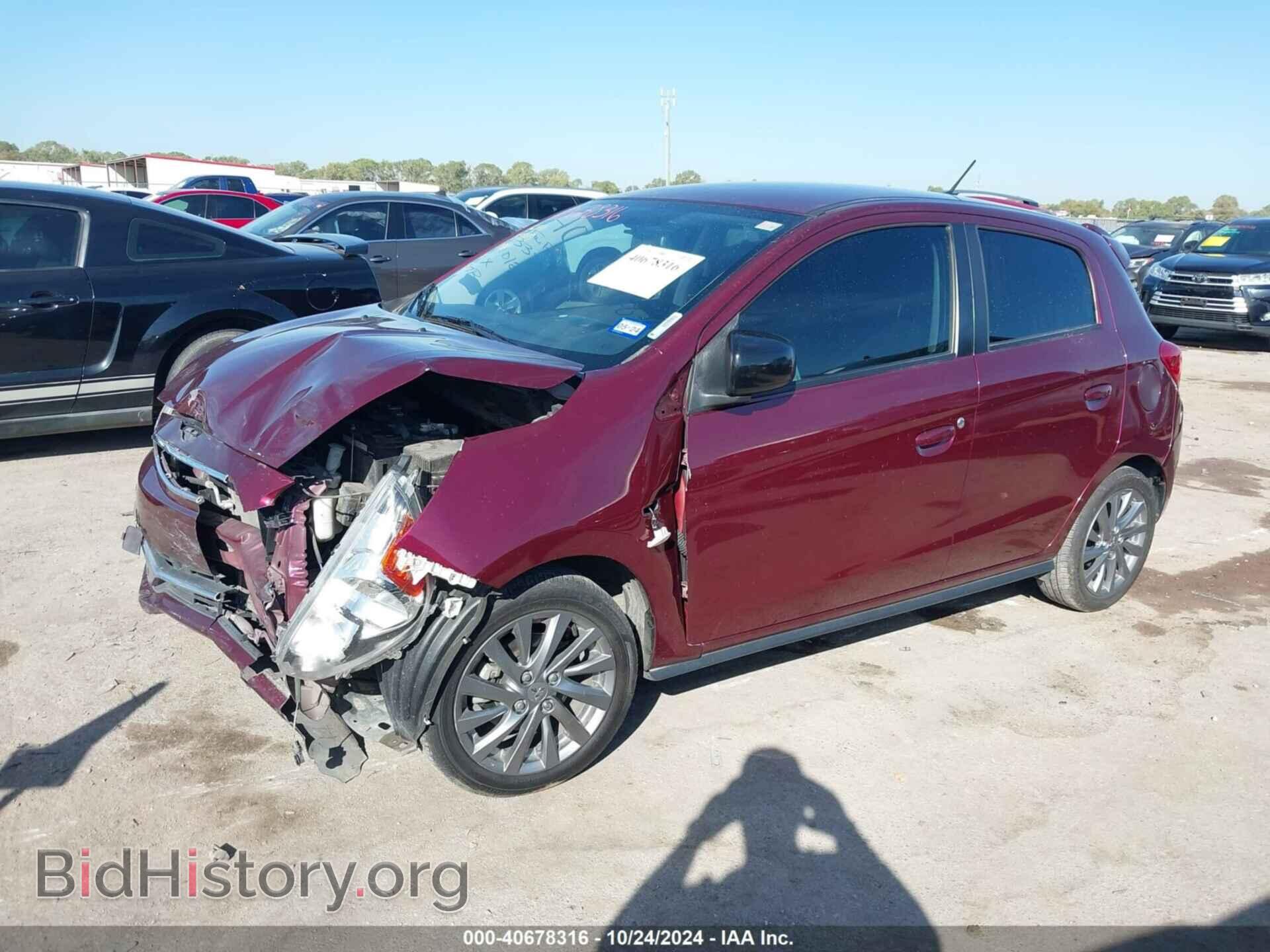 2019 MITSUBISHI MIRAGE - VIN: ML32A5HJ8KH009701 - Фото 2