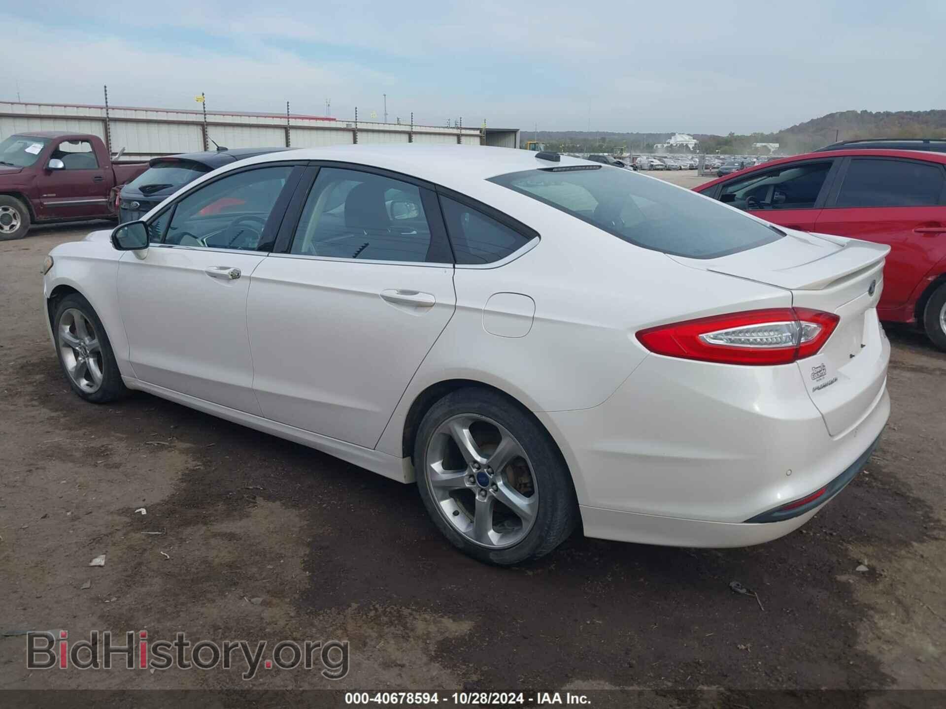 2013 FORD FUSION - VIN: 3FA6P0HR2DR184071 - Фото 3