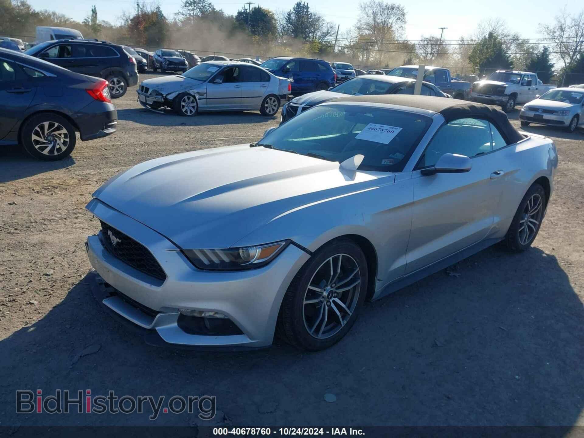 2017 FORD MUSTANG - VIN: 1FATP8UH3H5254250 - Фото 2