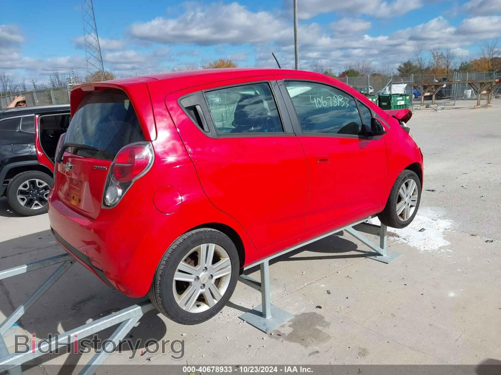 2014 CHEVROLET SPARK - VIN: KL8CD6S91EC459777 - Фото 4