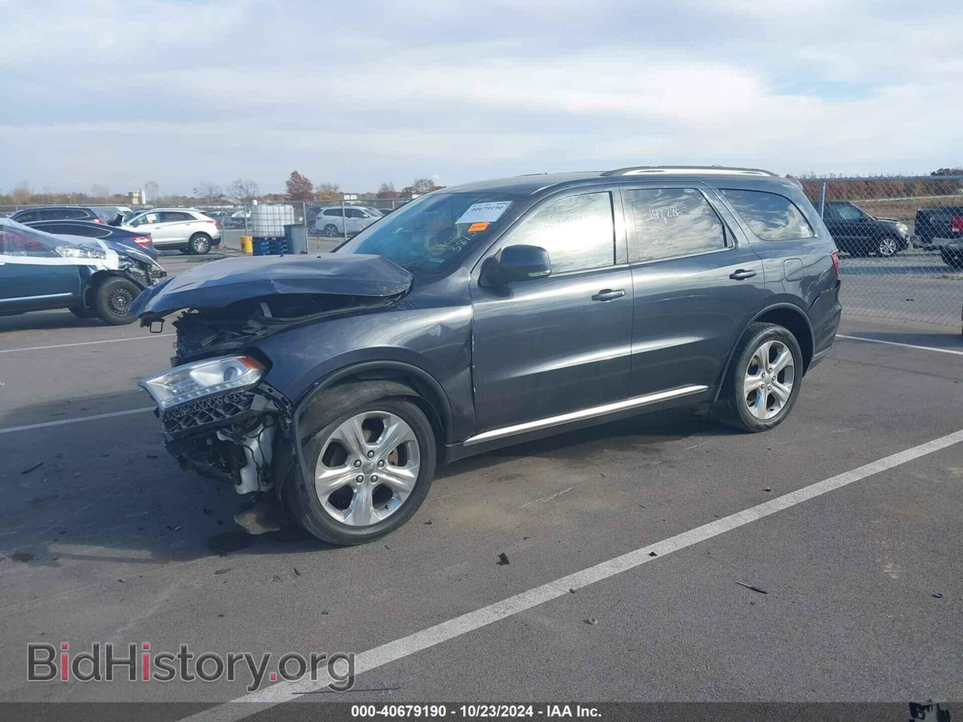 2014 DODGE DURANGO - VIN: 1C4RDJDG7EC281650 - Фото 2