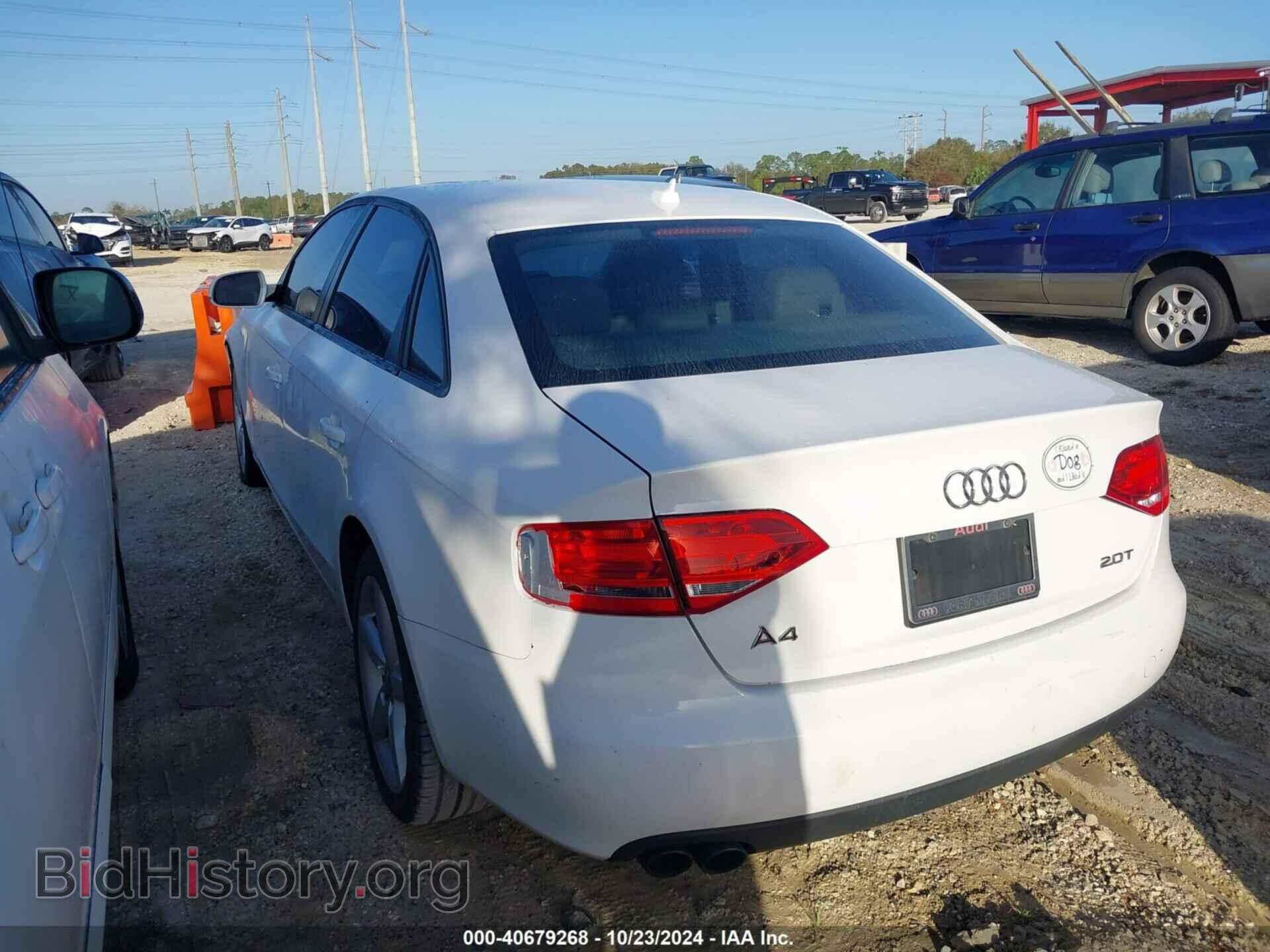 2012 AUDI A4 - VIN: WAUAFAFL2CA118900 - Фото 3