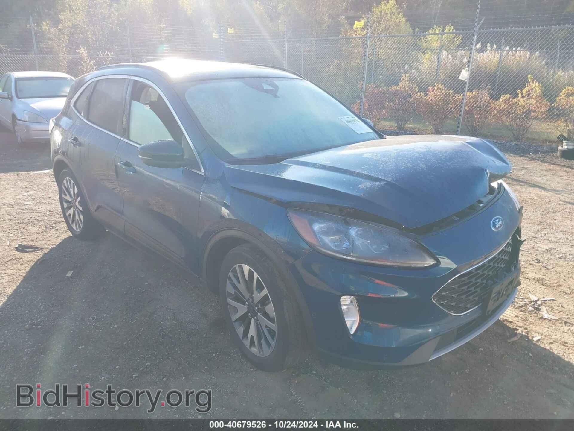 Photo 1FMCU0DZ3LUA70952 - FORD ESCAPE 2020