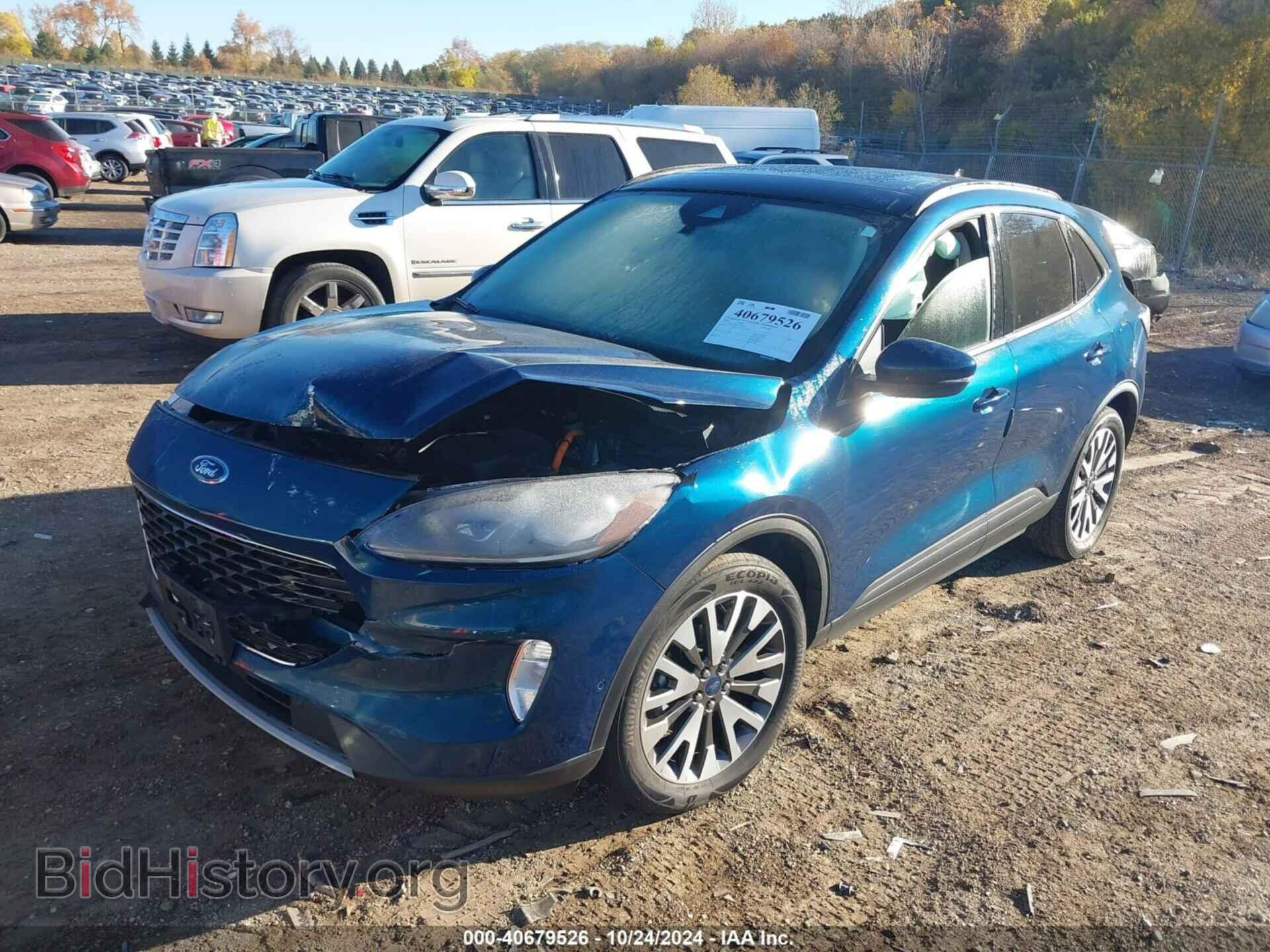 2020 FORD ESCAPE - VIN: 1FMCU0DZ3LUA70952 - Фото 2