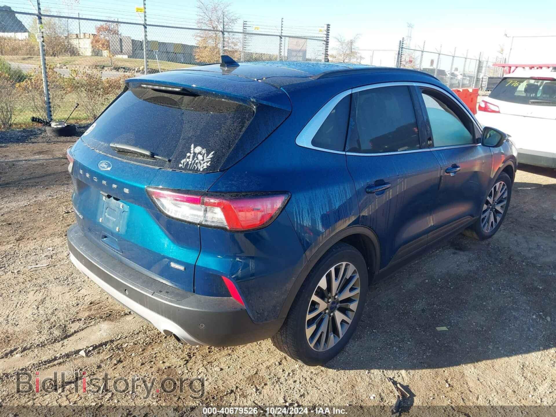 2020 FORD ESCAPE - VIN: 1FMCU0DZ3LUA70952 - Фото 4