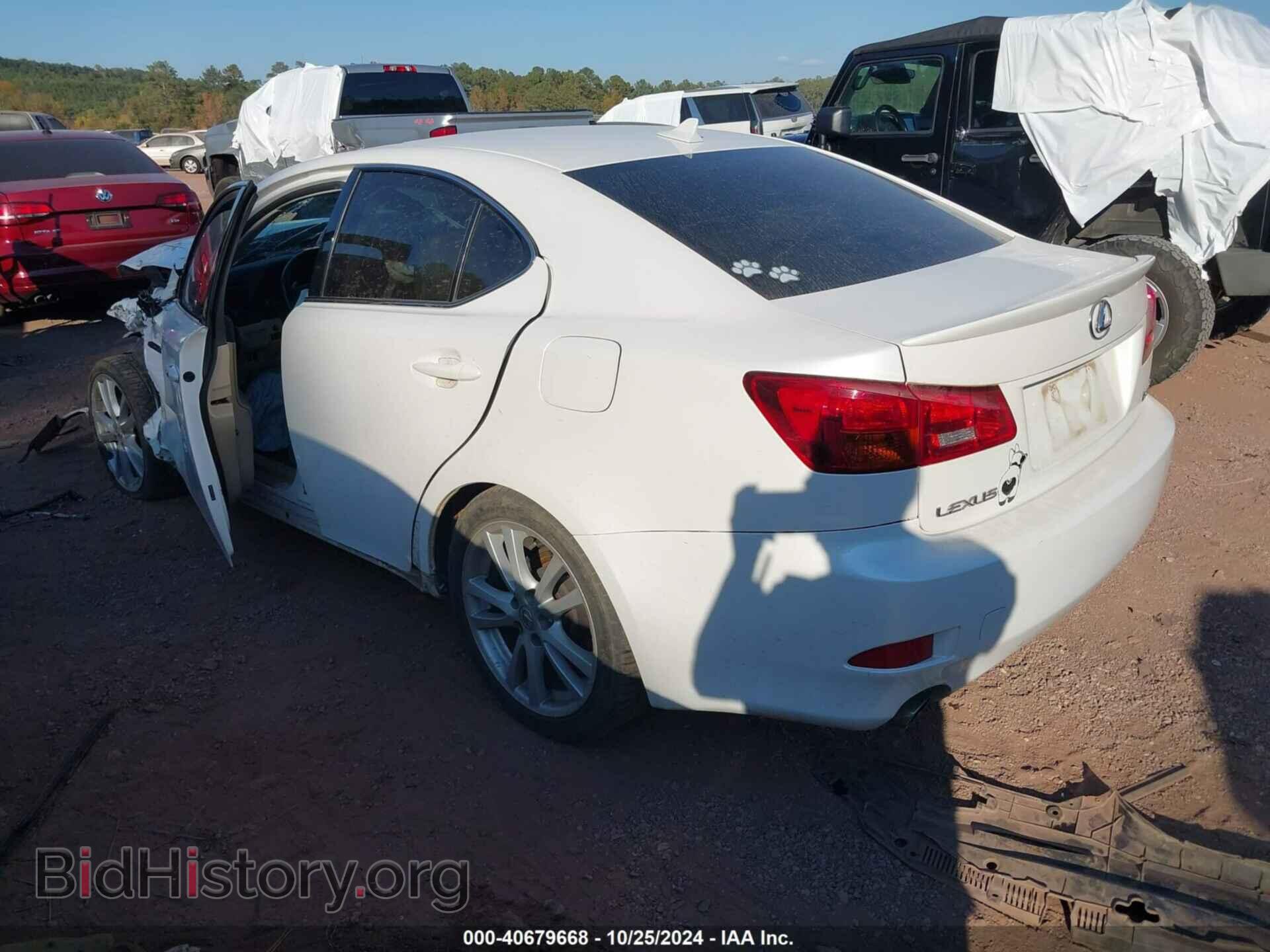 2007 LEXUS IS 250 - VIN: JTHBK262775028235 - Фото 3