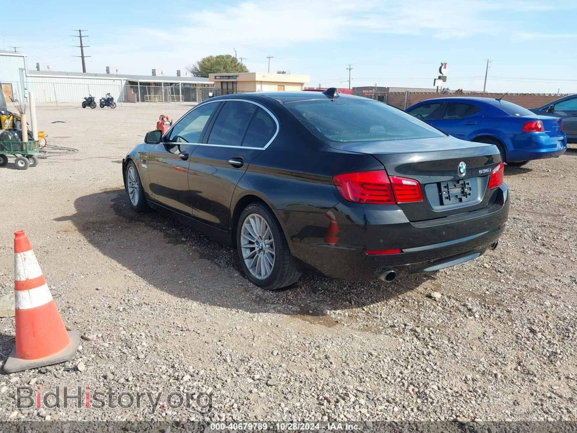2012 BMW 5 SERIES - VIN: WBAFR7C59CC811084 - Фото 3