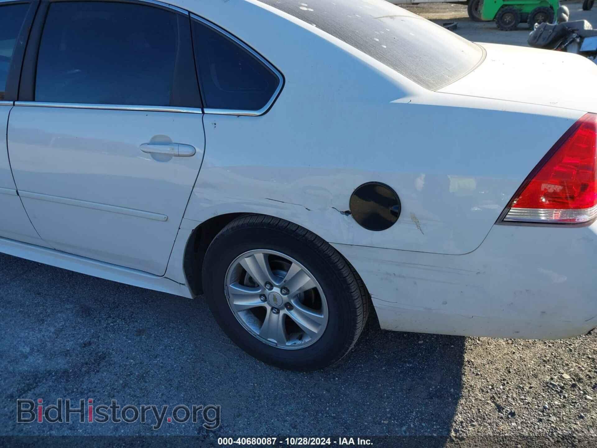 2012 CHEVROLET IMPALA - VIN: 2G1WF5E3XC1149381 - Фото 6