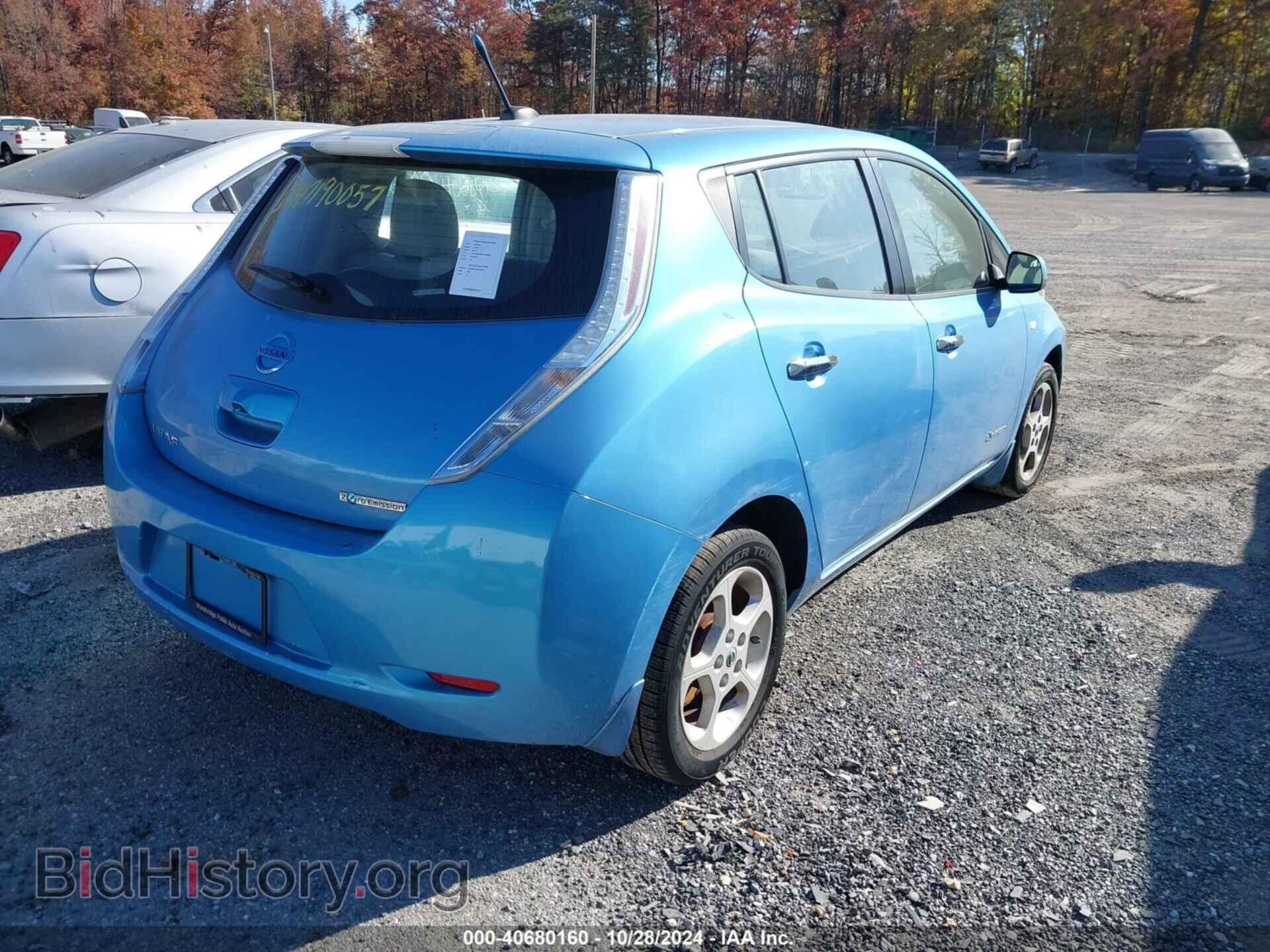 2012 NISSAN LEAF - VIN: JN1AZ0CP8CT024099 - Фото 4