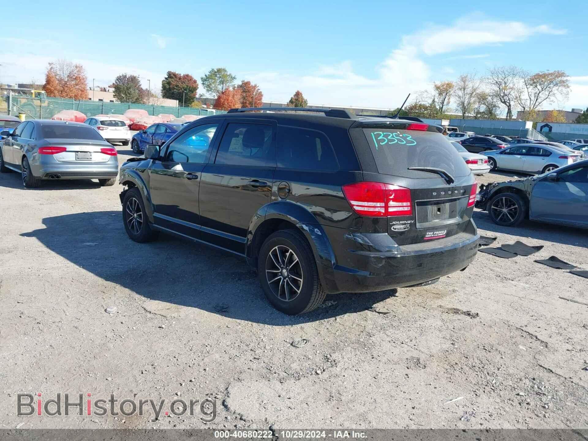 2017 DODGE JOURNEY - VIN: 3C4PDCAB5HT683073 - Фото 3