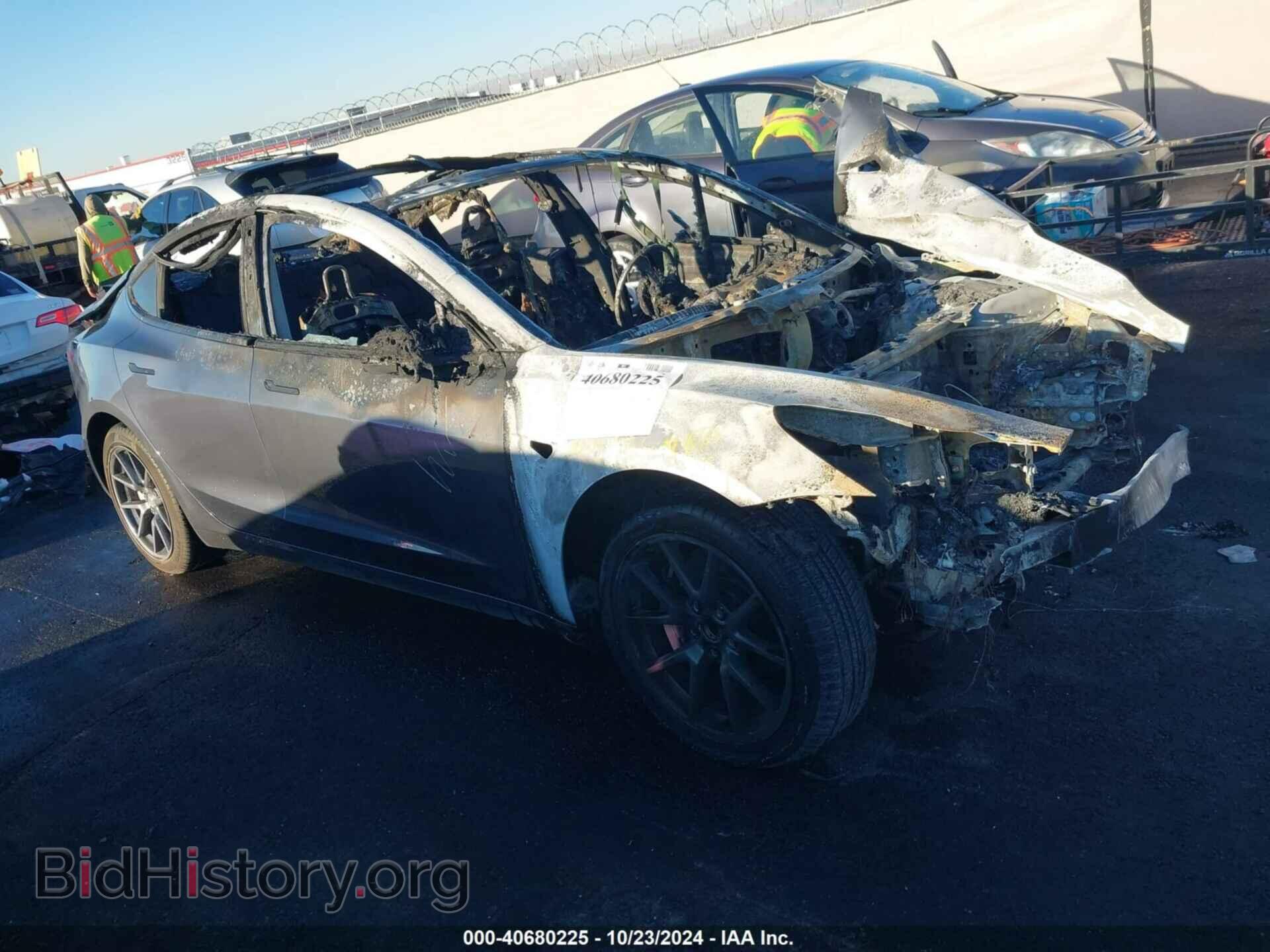 Photo 5YJ3E1EA7MF051704 - TESLA MODEL 3 2021