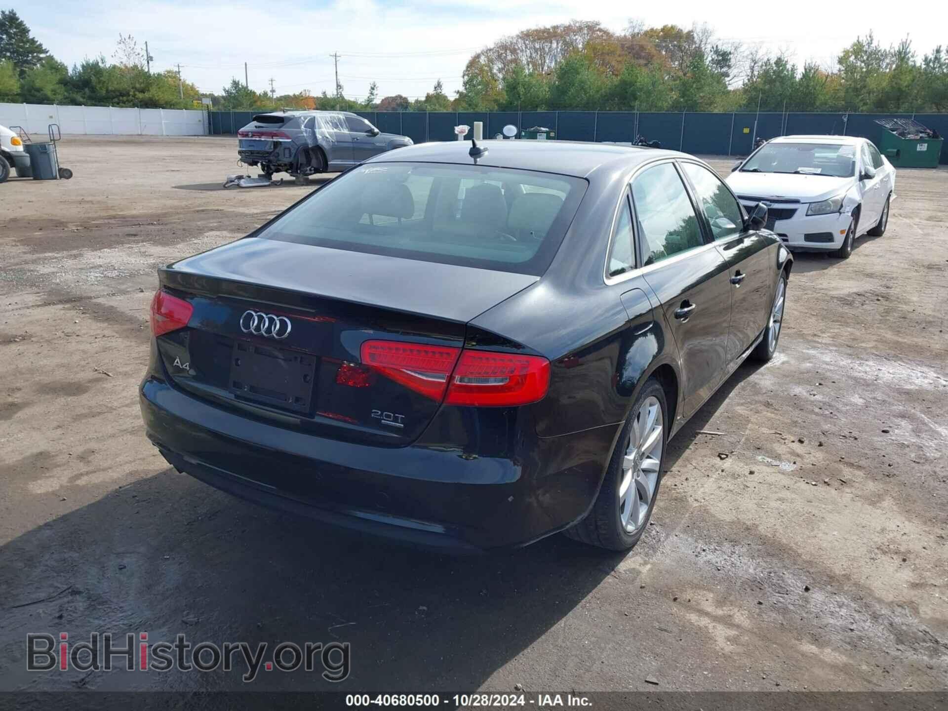 2013 AUDI A4 - VIN: WAUFFAFL5DN010514 - Фото 4