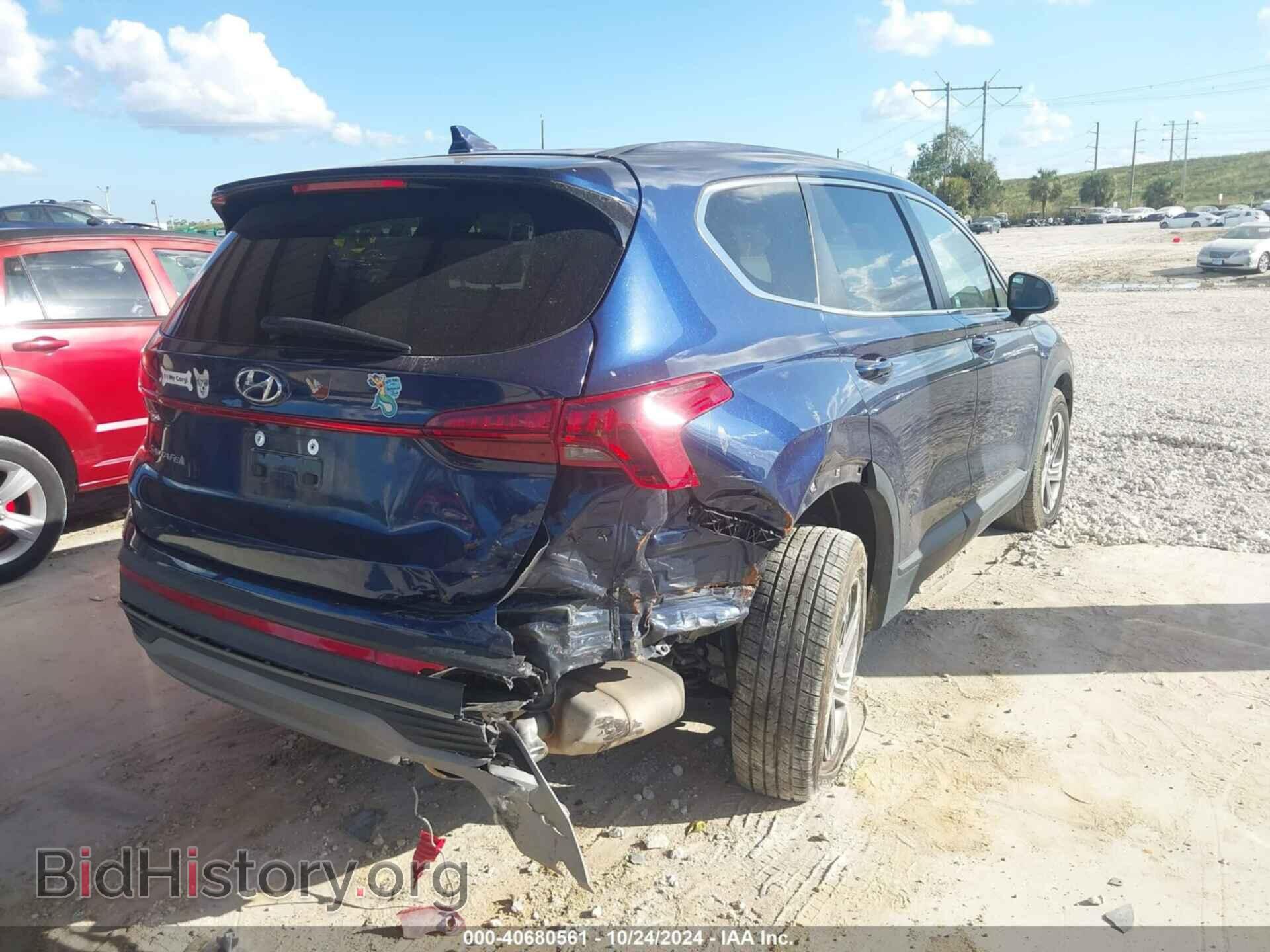 2021 HYUNDAI SANTA FE - VIN: 5NMS14AJ0MH339397 - Фото 4