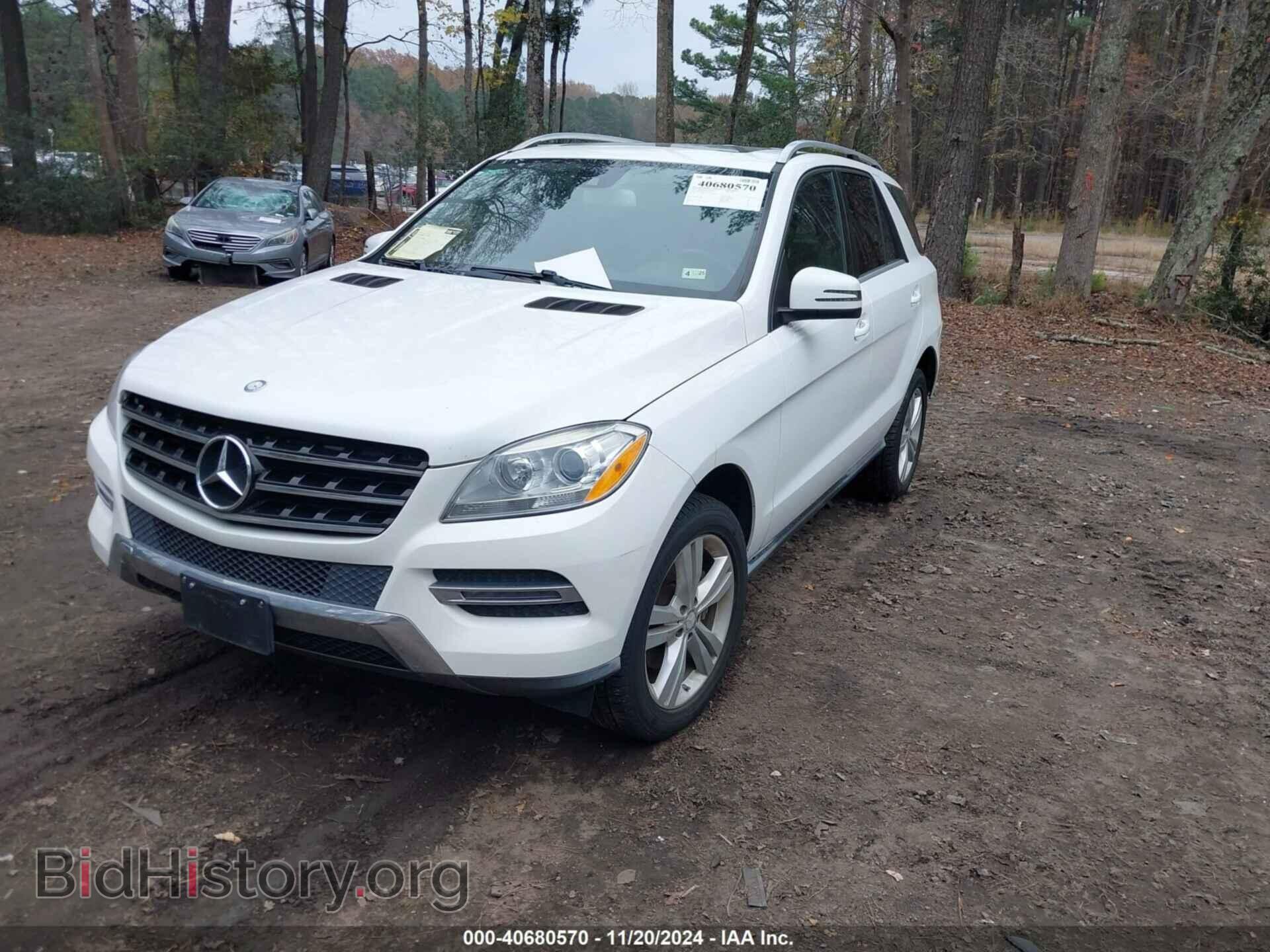 2014 MERCEDES-BENZ ML 350 - VIN: 4JGDA5HB7EA353401 - Фото 2