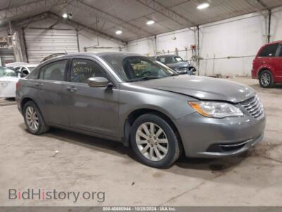2013 Chrysler 200 Touring, серый — VIN 1C3CCBBB4DN500710, IAAI