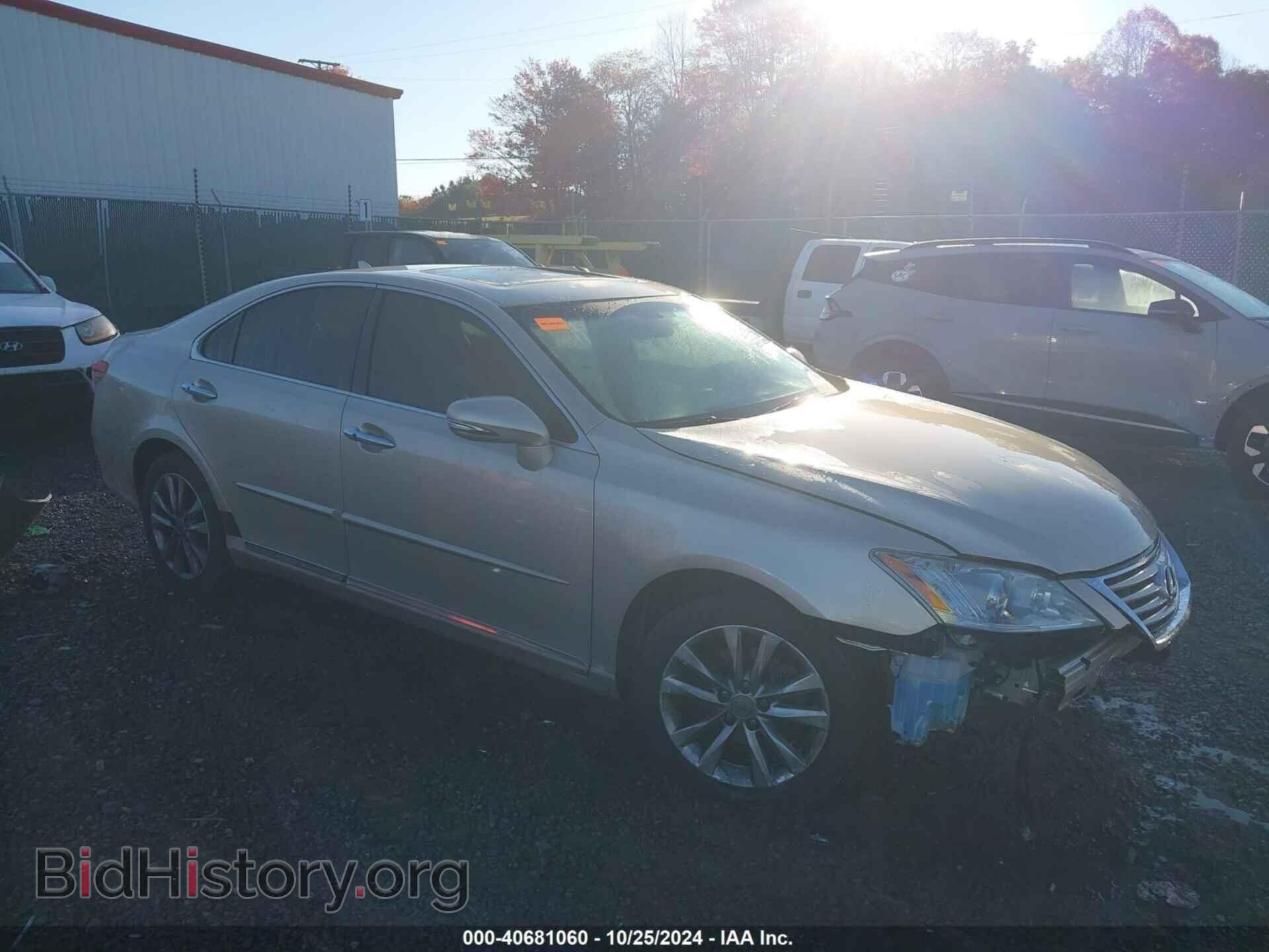 Фотография JTHBK1EG0C2498416 - LEXUS ES 350 2012
