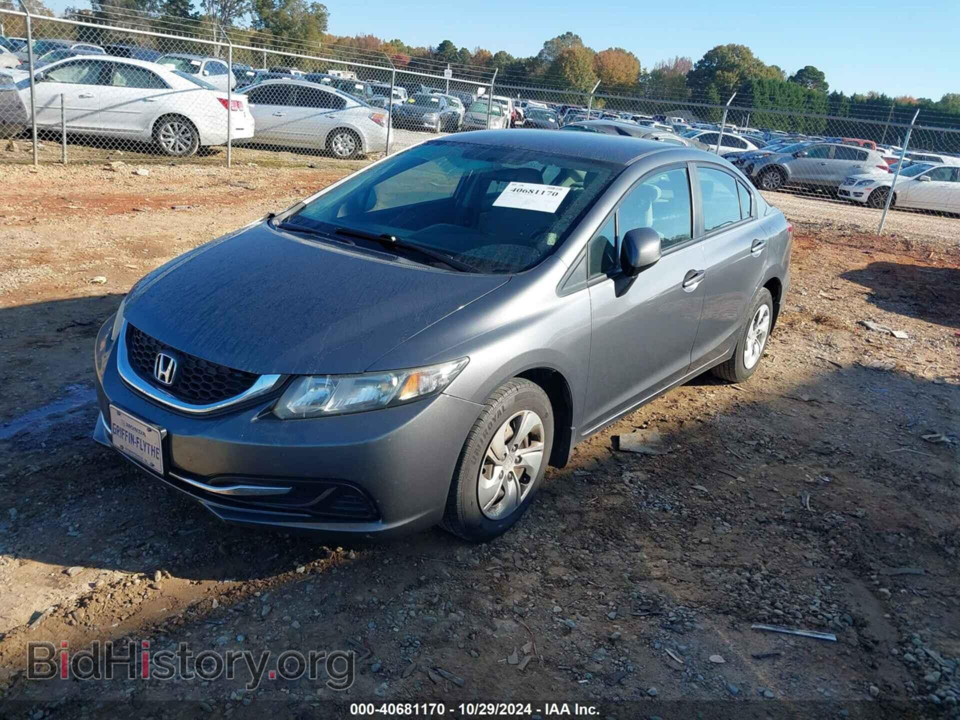 2013 HONDA CIVIC - VIN: 2HGFB2F51DH301303 - Фото 2