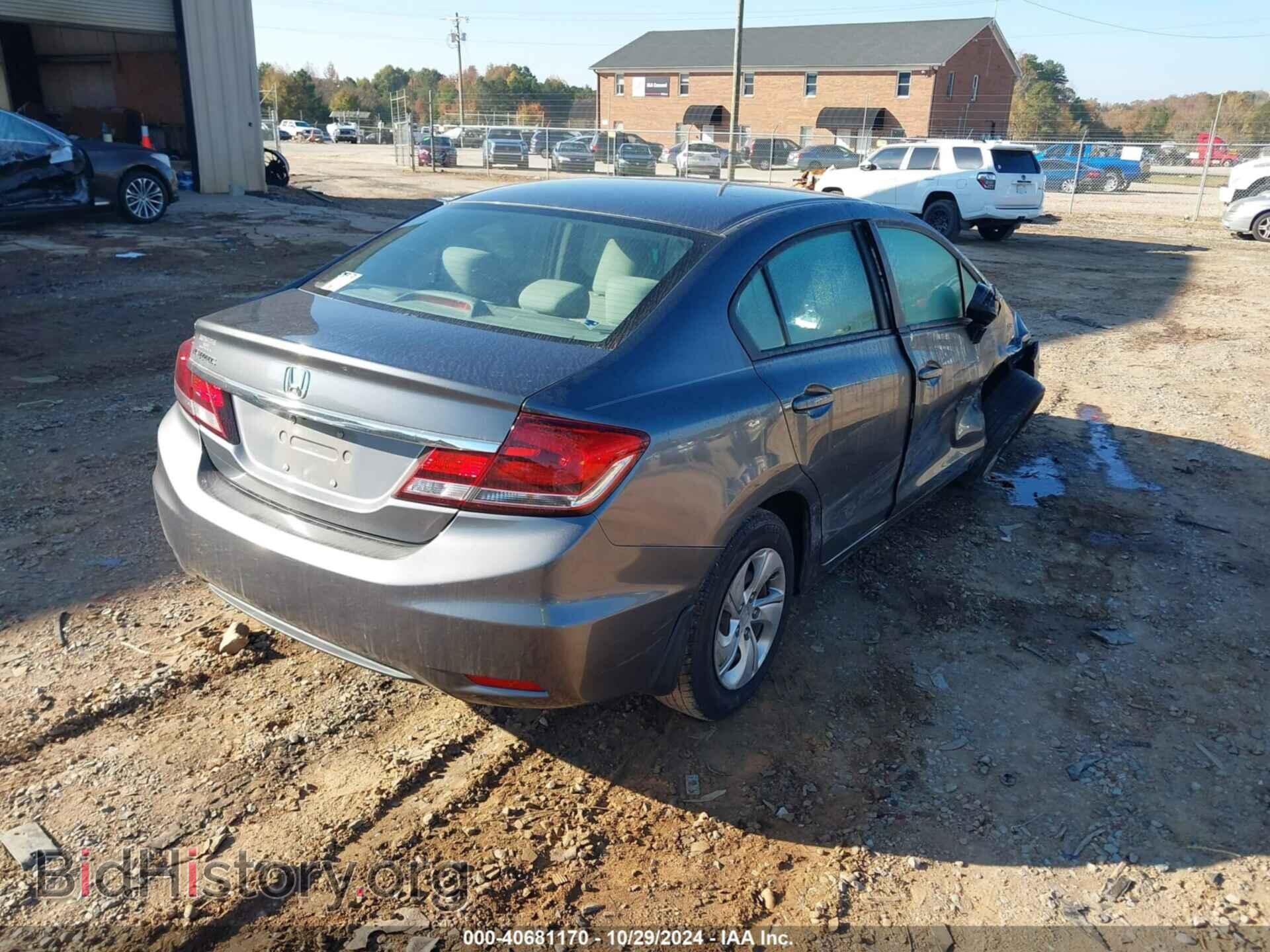2013 HONDA CIVIC - VIN: 2HGFB2F51DH301303 - Фото 4