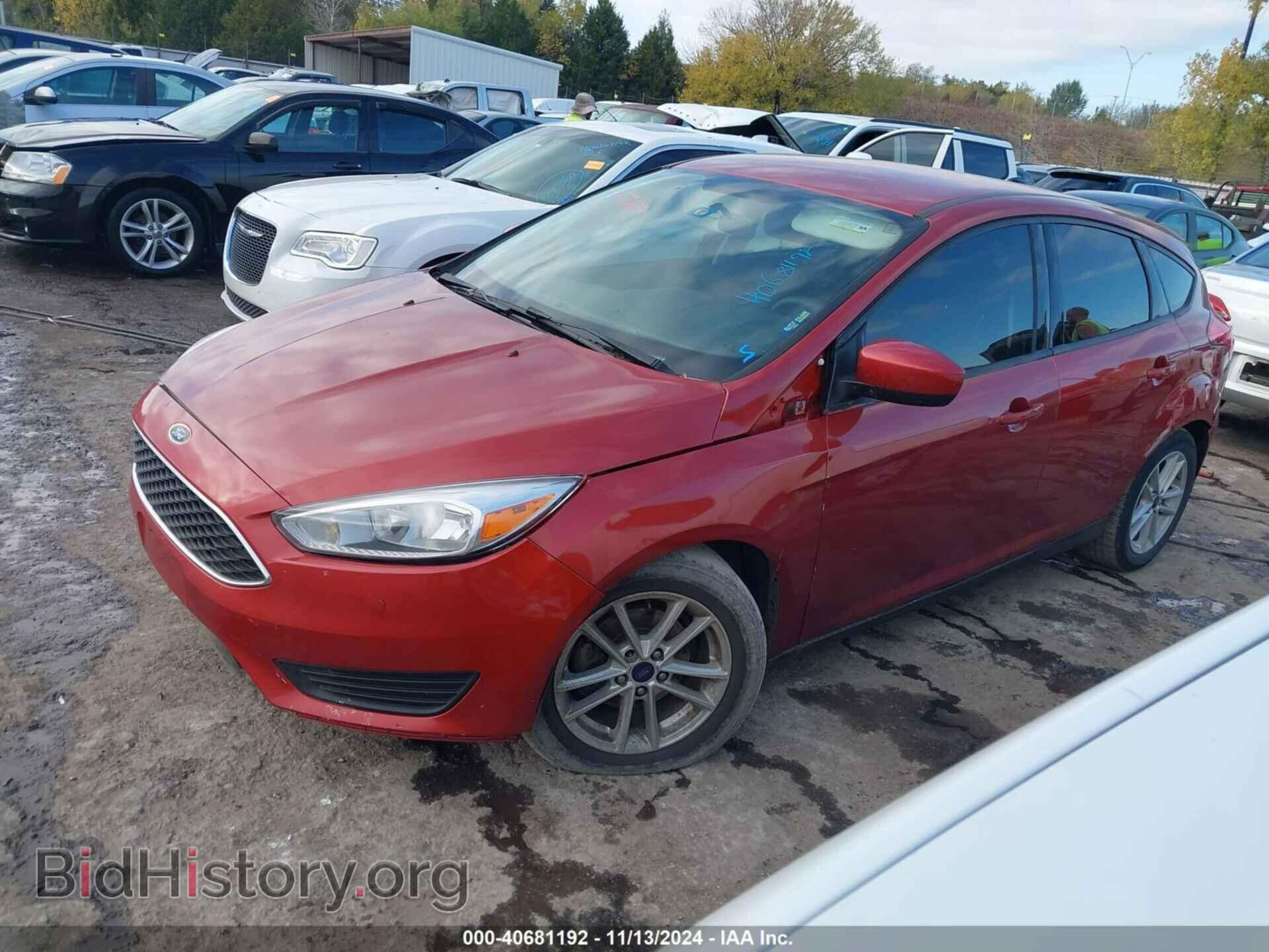 2018 FORD FOCUS - VIN: 1FADP3K21JL286878 - Фото 2