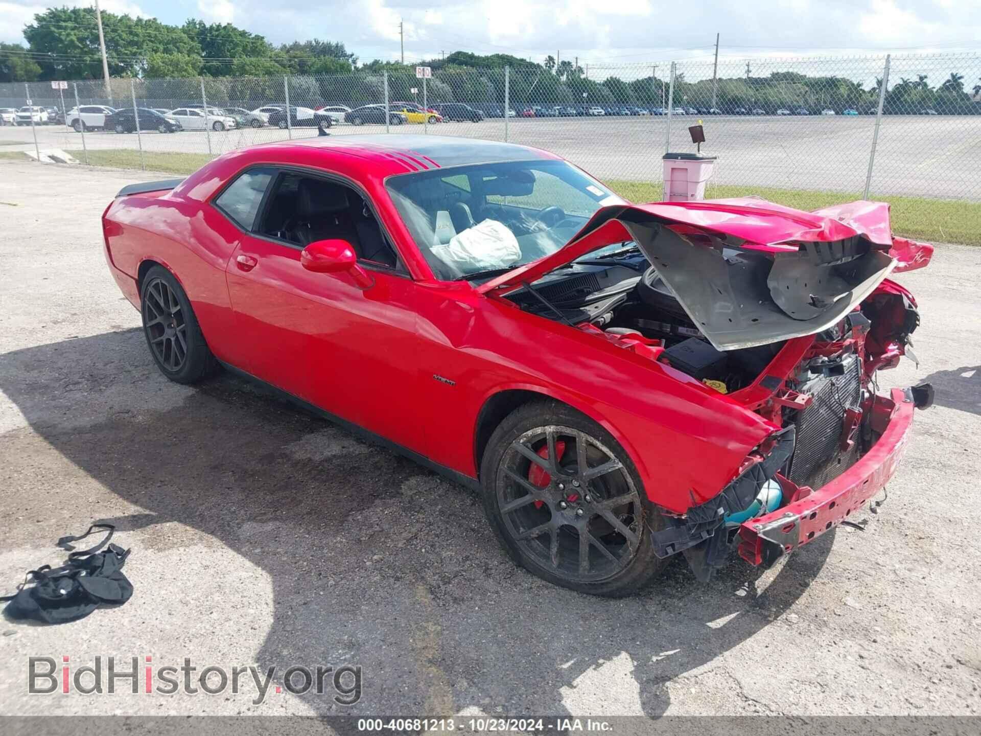 Фотография 2C3CDZBT8GH309299 - DODGE CHALLENGER 2016