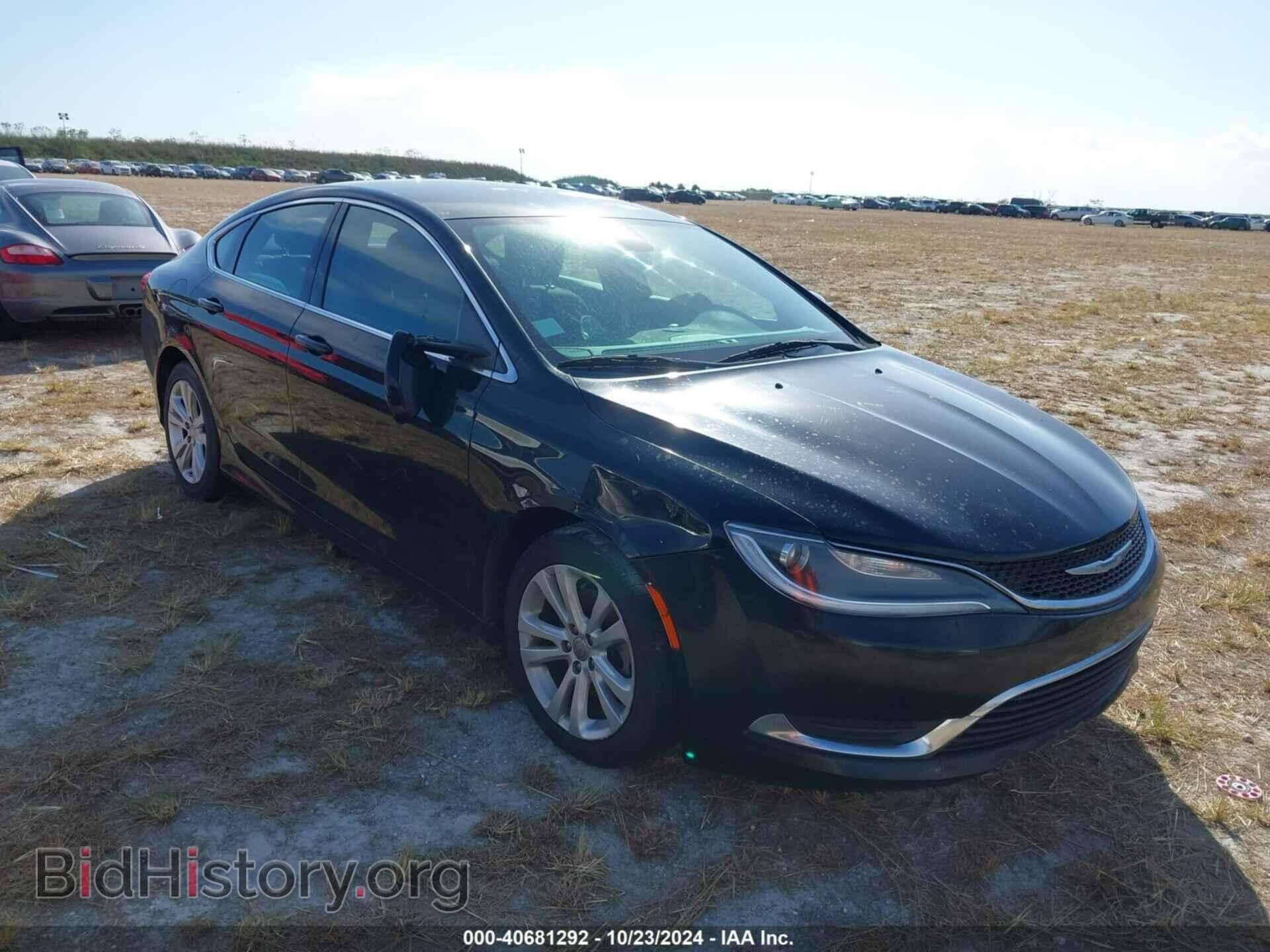 Фотография 1C3CCCAB2FN603148 - CHRYSLER 200 2015