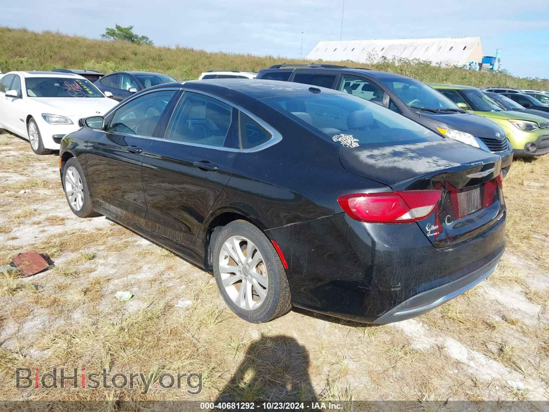 2015 CHRYSLER 200 - VIN: 1C3CCCAB2FN603148 - Фото 3