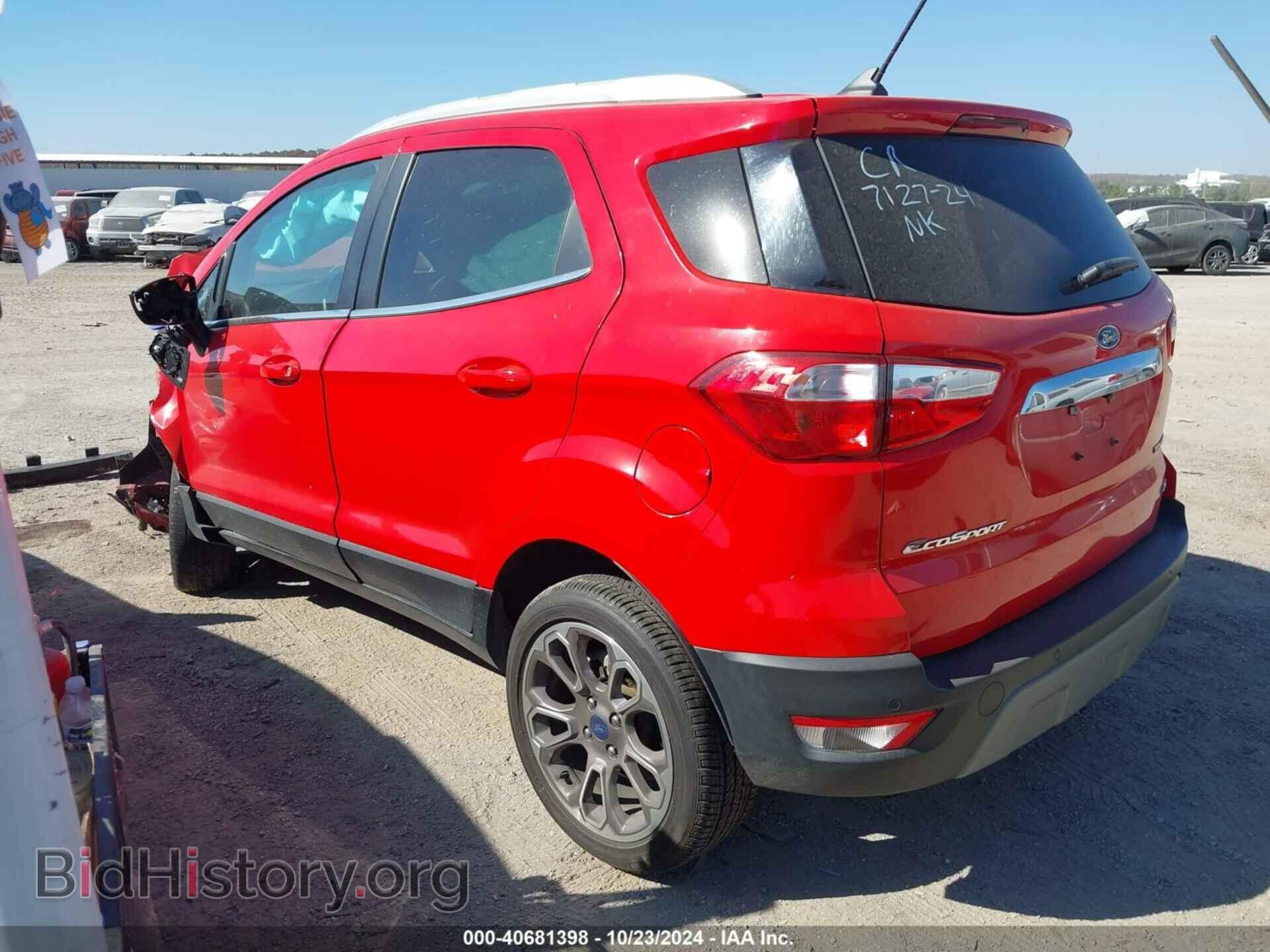 2020 FORD ECOSPORT - VIN: MAJ6S3KL8LC361725 - Фото 3