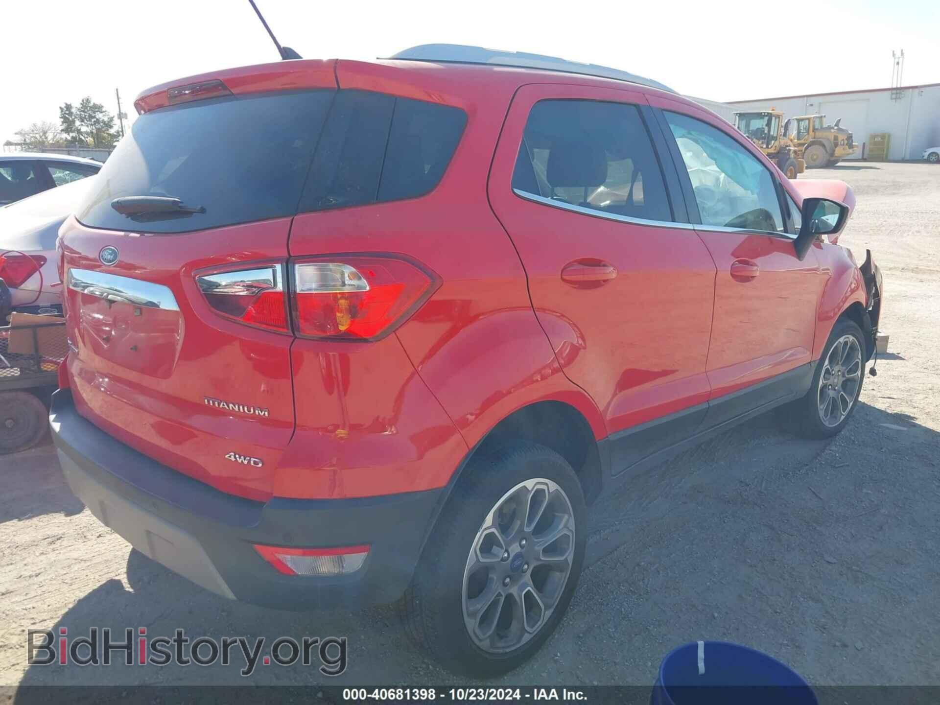 2020 FORD ECOSPORT - VIN: MAJ6S3KL8LC361725 - Фото 4