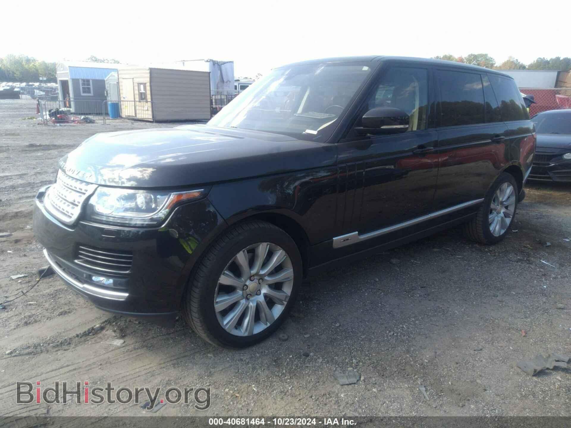 2014 LAND ROVER RANGE ROVER - VIN: SALGS3TF9EA196573 - Фото 2