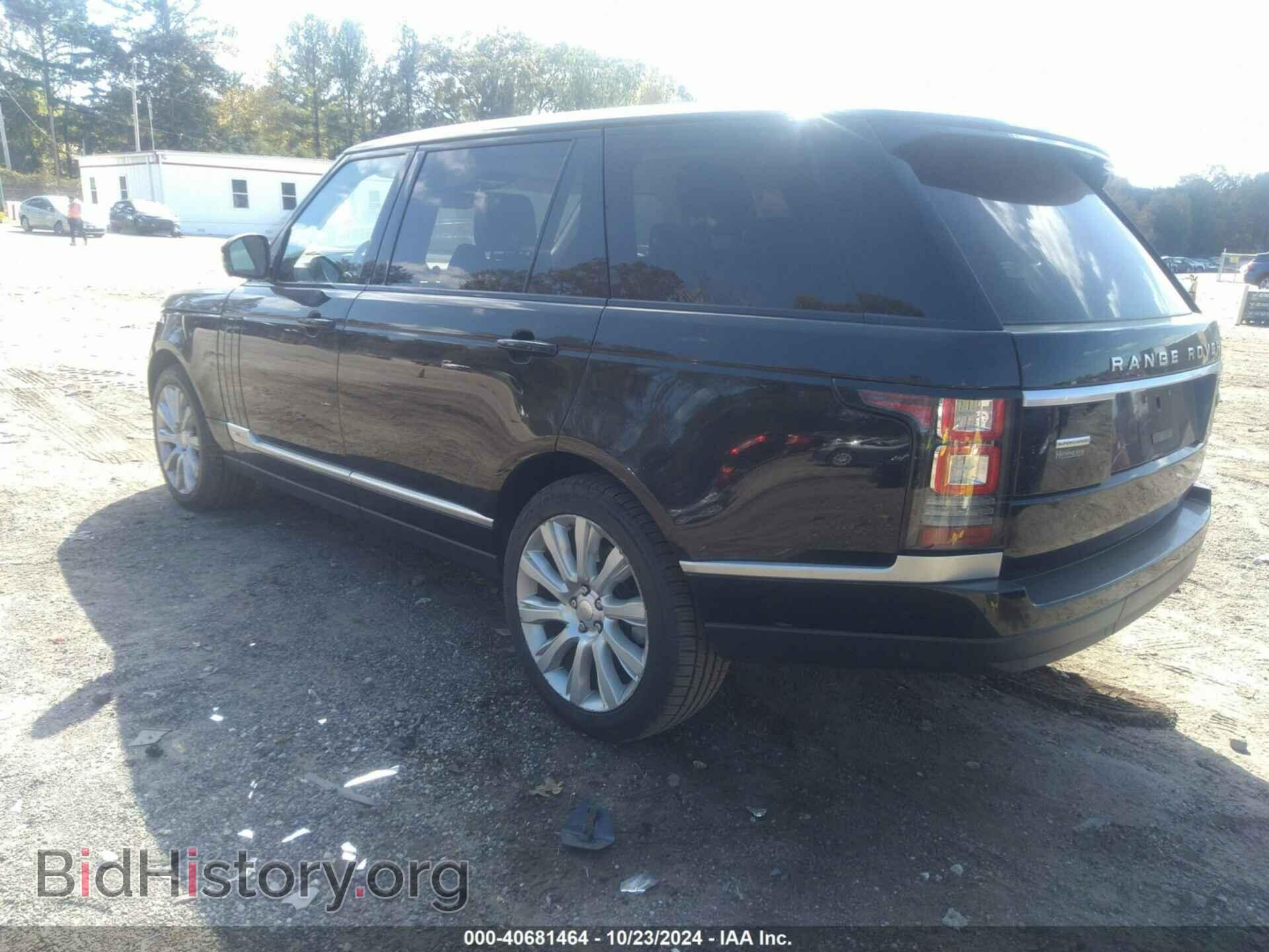 2014 LAND ROVER RANGE ROVER - VIN: SALGS3TF9EA196573 - Фото 3