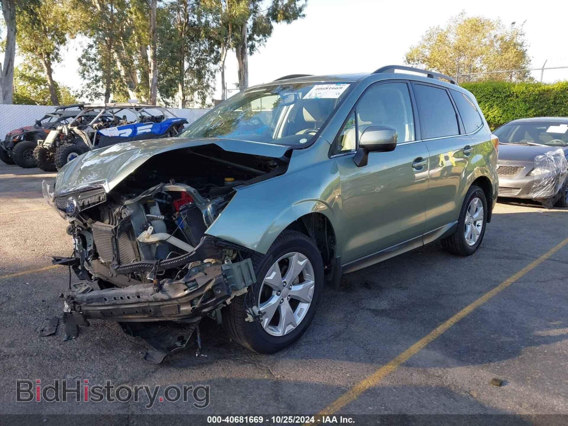 2016 SUBARU FORESTER - VIN: JF2SJAKC4GH433398 - Фото 2