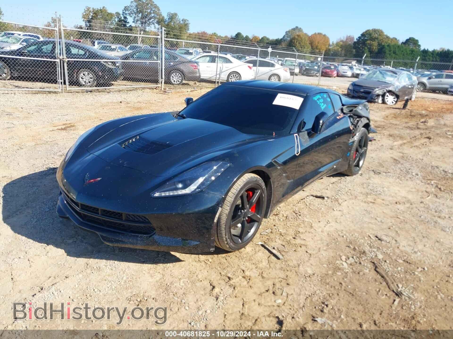 2014 CHEVROLET CORVETTE STINGRAY - VIN: 1G1YD2D77E5115417 - Фото 2