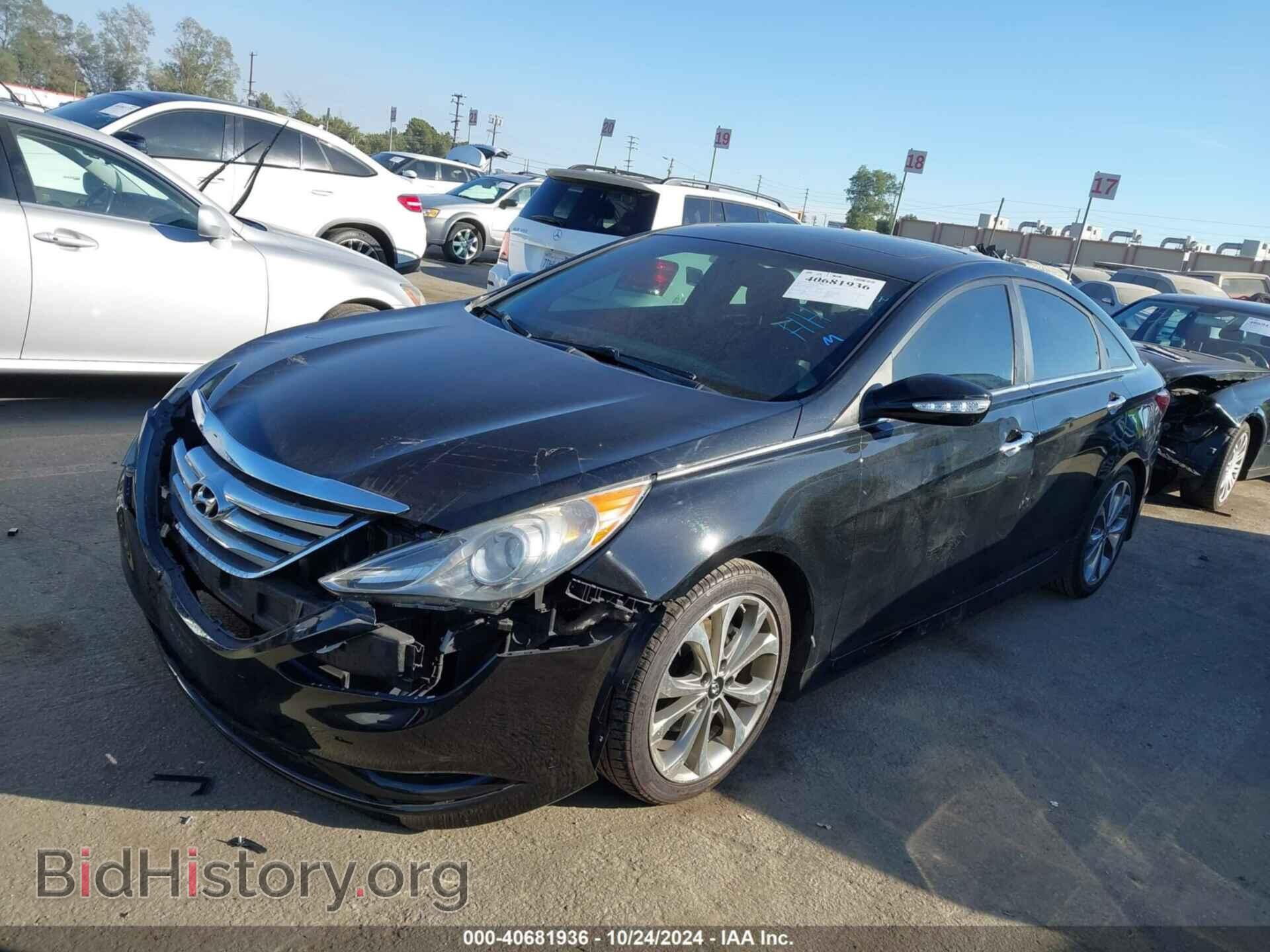 2014 HYUNDAI SONATA - VIN: 5NPEC4AB0EH815247 - Фото 2