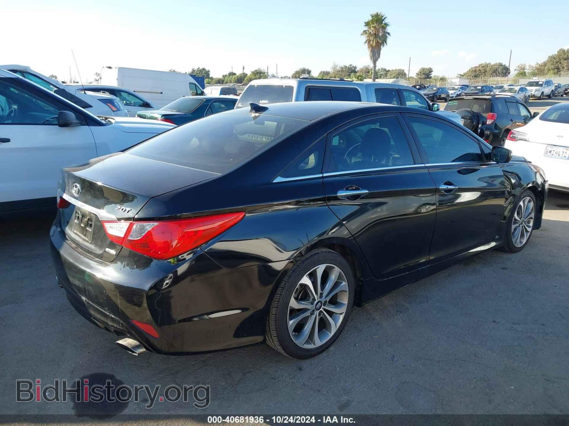 2014 HYUNDAI SONATA - VIN: 5NPEC4AB0EH815247 - Фото 4