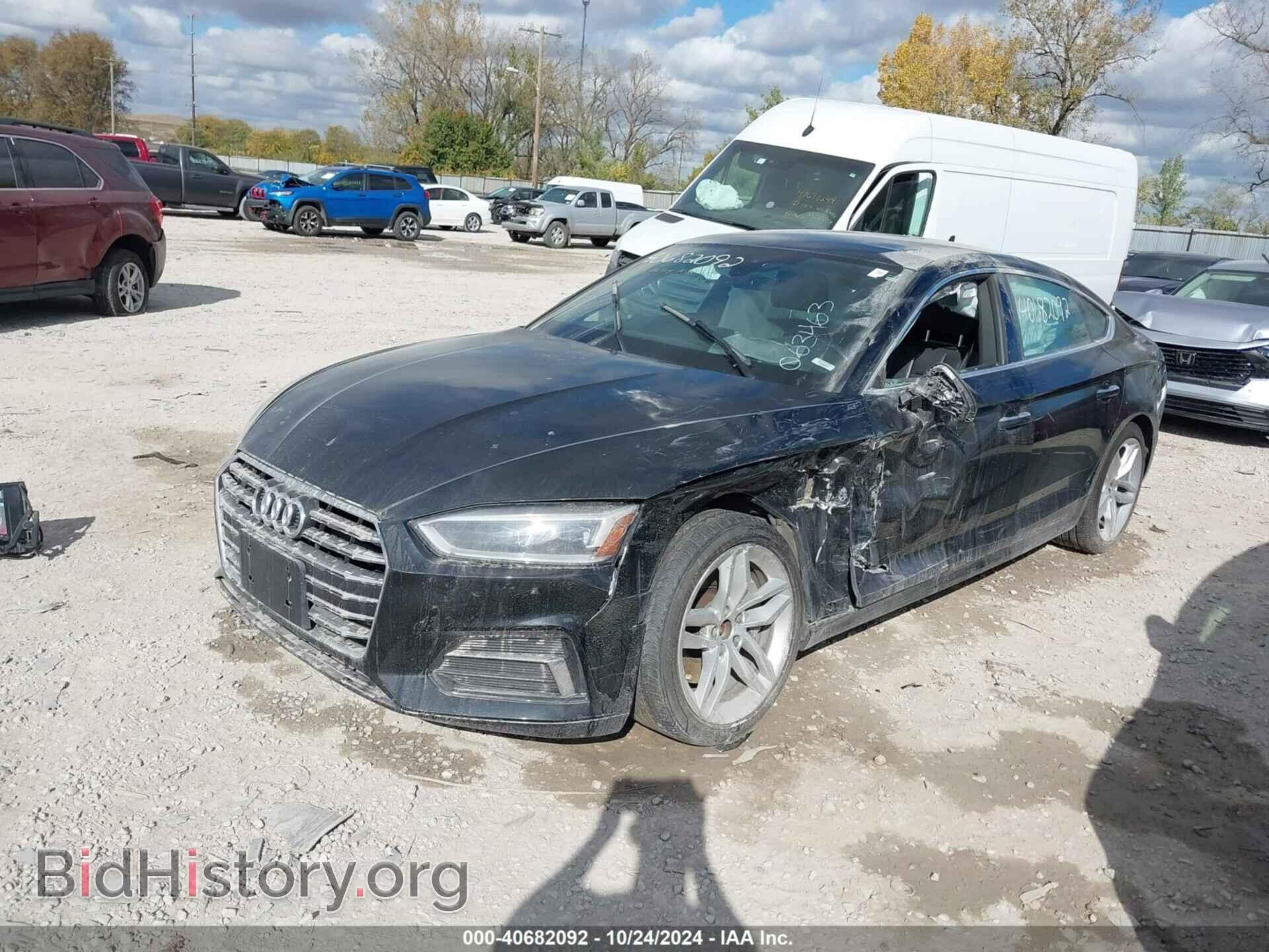 2019 AUDI A5 - VIN: WAUANCF56KA063463 - Фото 2