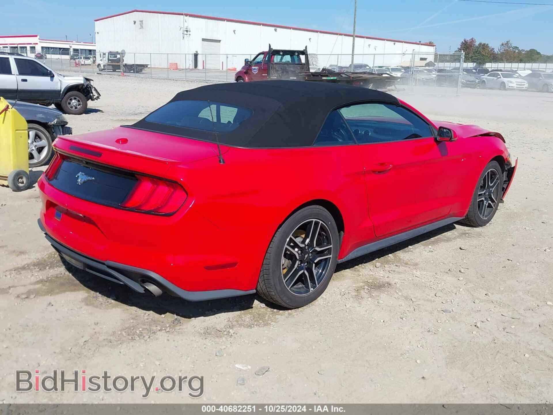 2018 FORD MUSTANG - VIN: 1FATP8UH1J5111464 - Фото 4