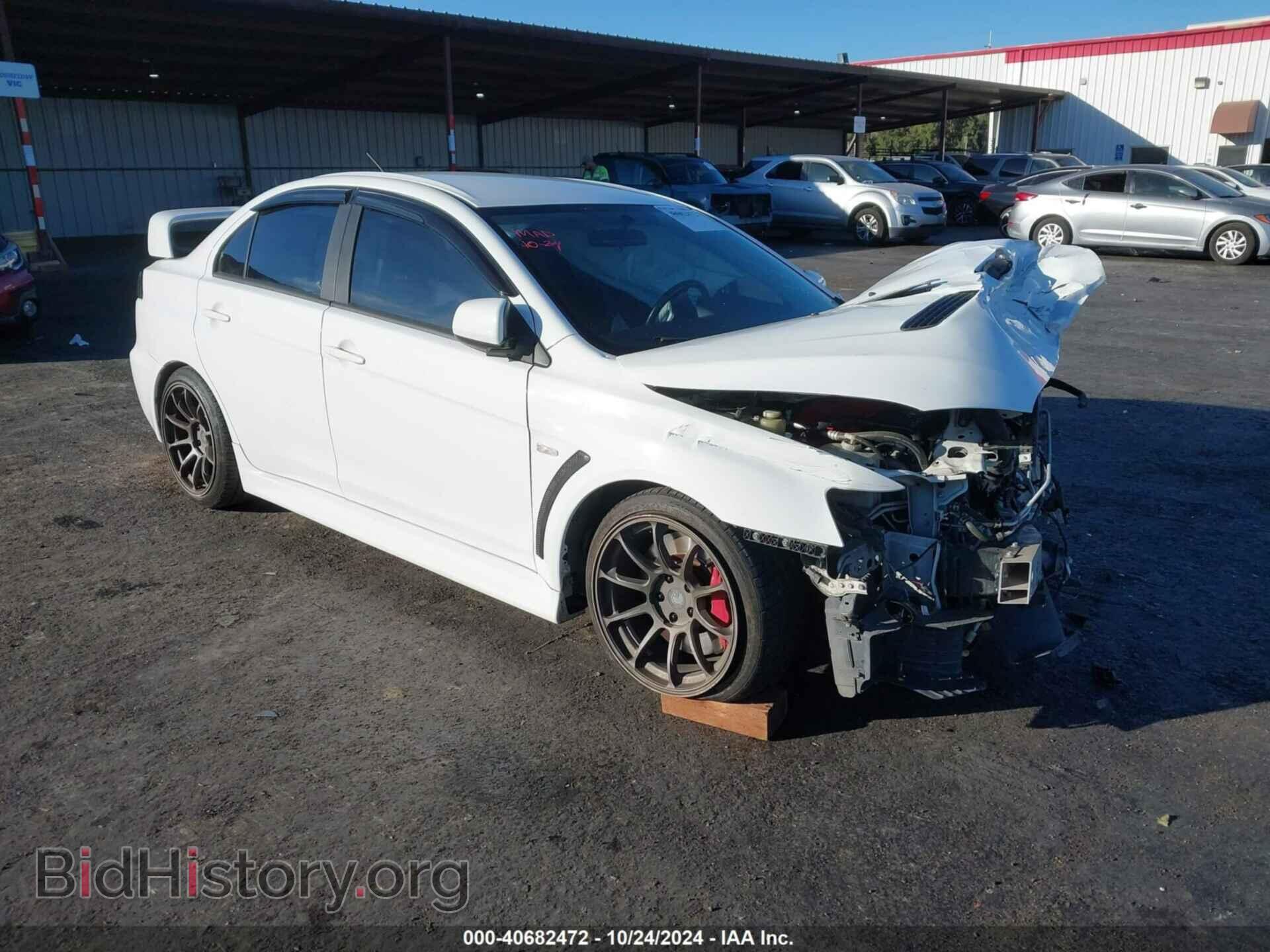 Photo JA32W8FV5DU008620 - MITSUBISHI LANCER EVOLUTION 2013