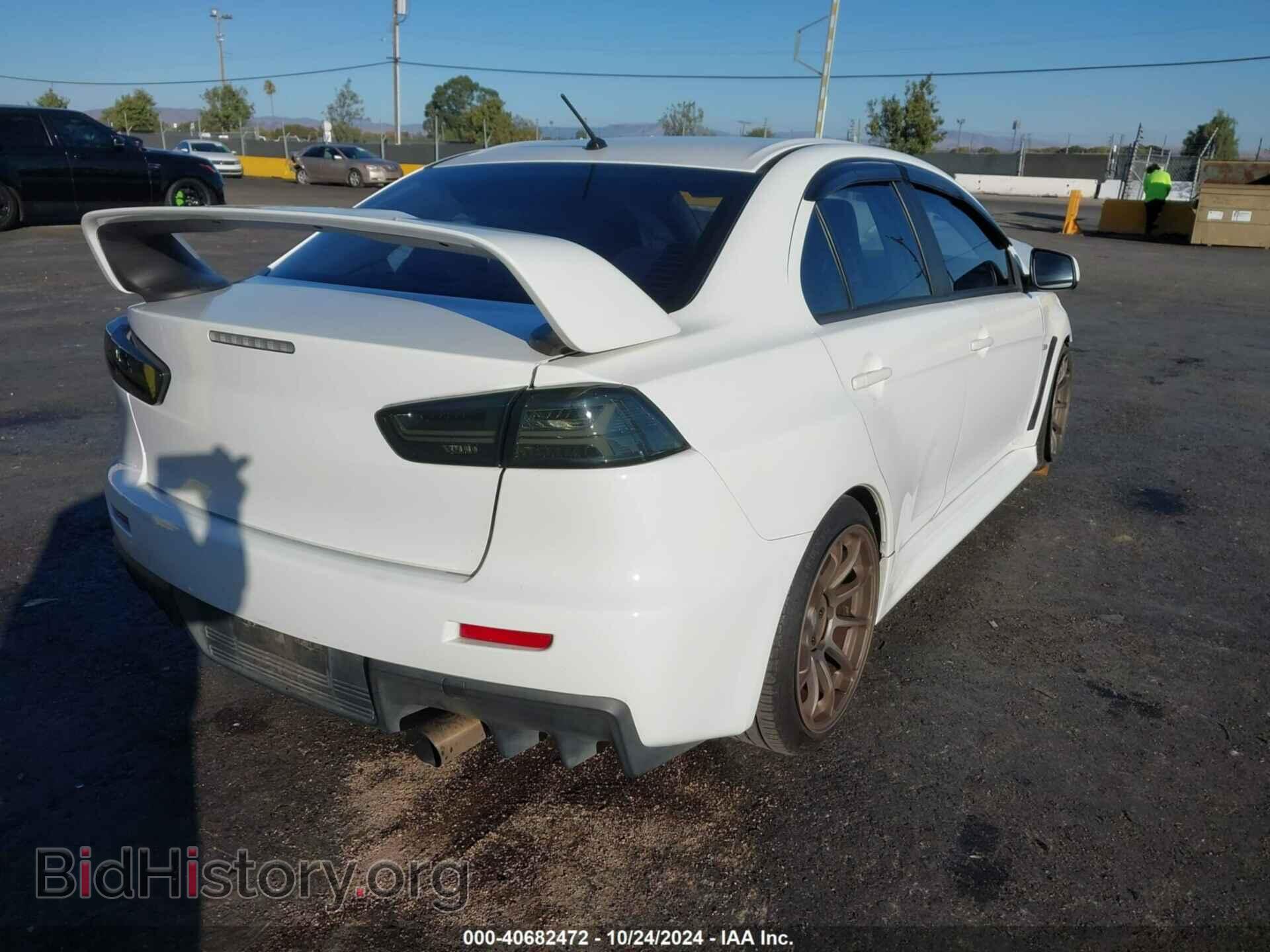 2013 MITSUBISHI LANCER EVOLUTION - VIN: JA32W8FV5DU008620 - Фото 4