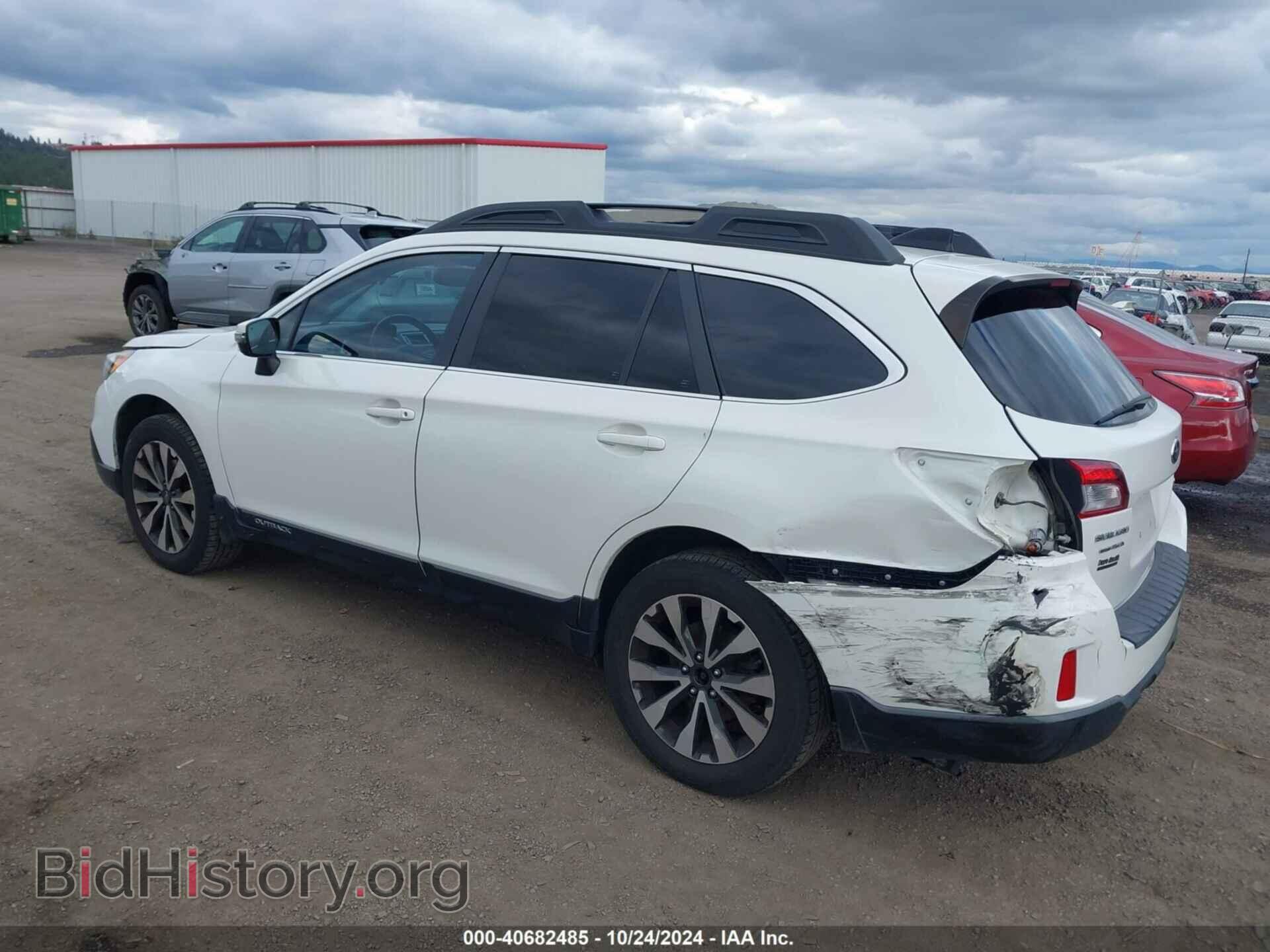 2016 SUBARU OUTBACK - VIN: 4S4BSENC8G3240047 - Фото 3