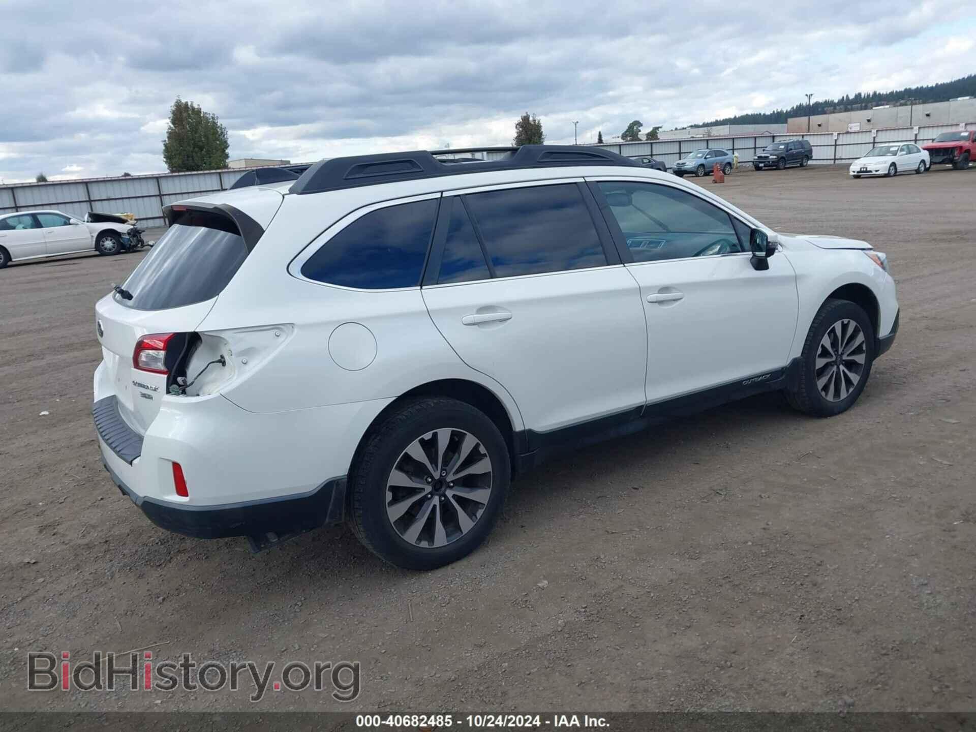 2016 SUBARU OUTBACK - VIN: 4S4BSENC8G3240047 - Фото 4