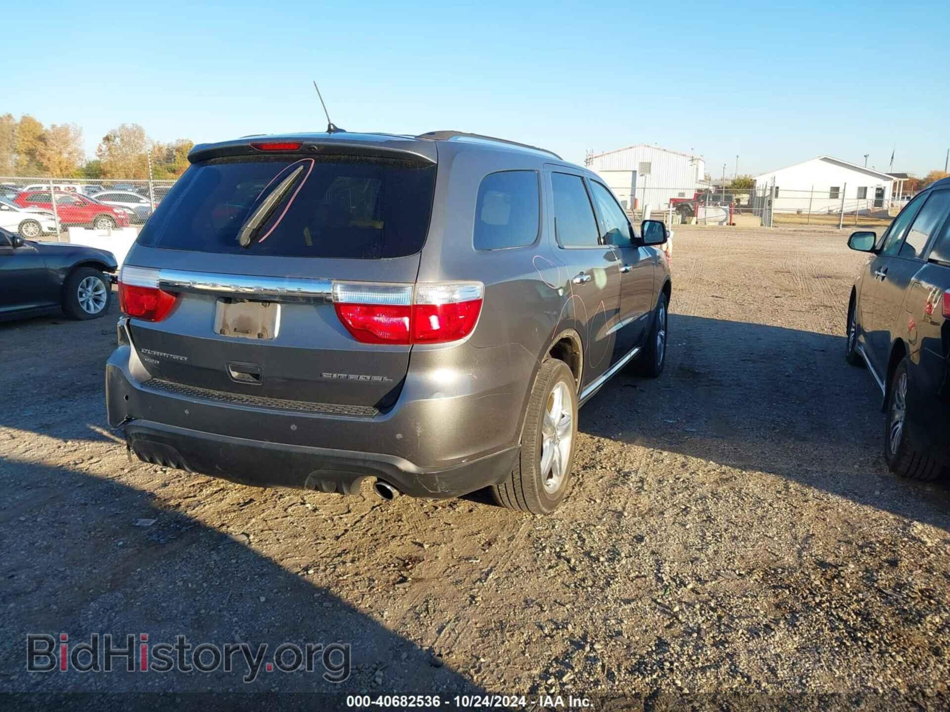 2012 DODGE DURANGO - VIN: 1C4RDJEG4CC130969 - Фото 4