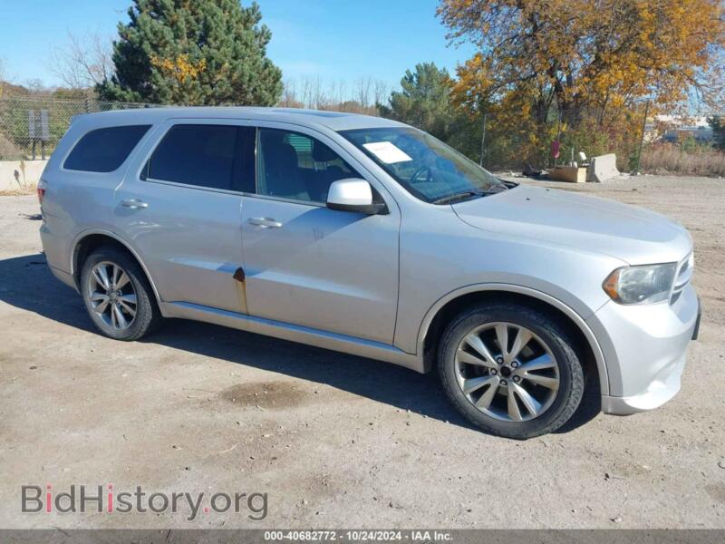 2011 Dodge DURANGO Heat (VIN 1D4RE3GG8BC687455) — фото 1 из 17, IAAI, повреждение: задняя часть
