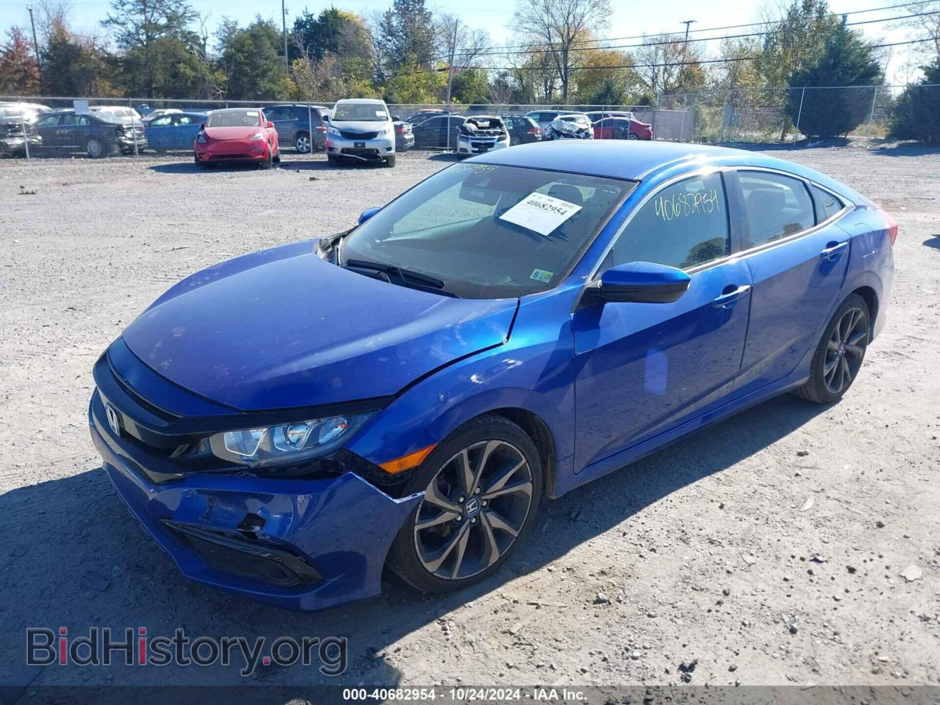 2019 HONDA CIVIC - VIN: 2HGFC2F87KH523204 - Фото 2