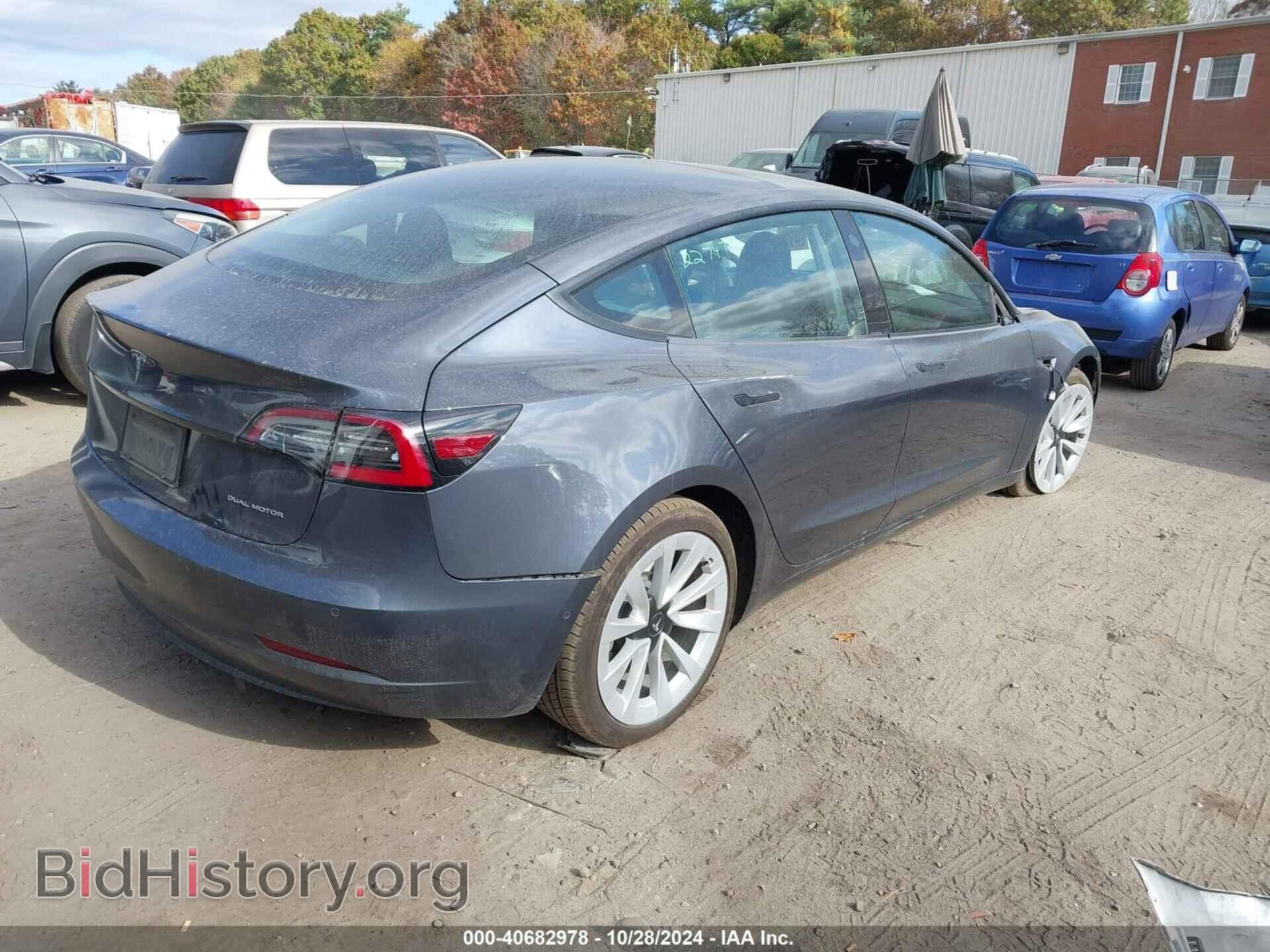 2022 TESLA MODEL 3 - VIN: 5YJ3E1EB6NF258630 - Фото 4