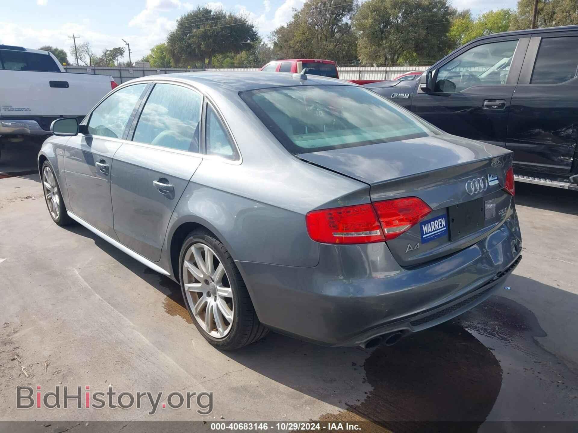 2012 AUDI A4 - VIN: WAUFFAFL4CN011183 - Фото 3