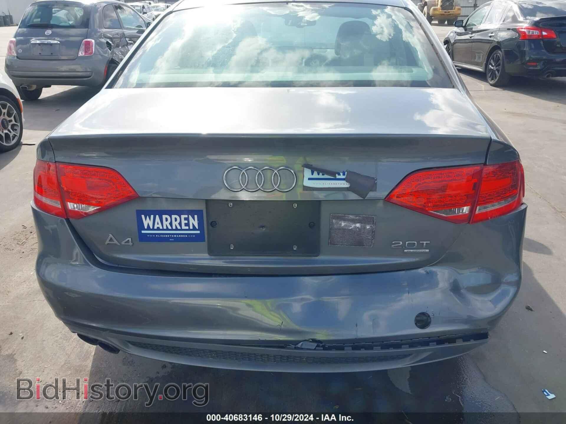 2012 AUDI A4 - VIN: WAUFFAFL4CN011183 - Фото 6